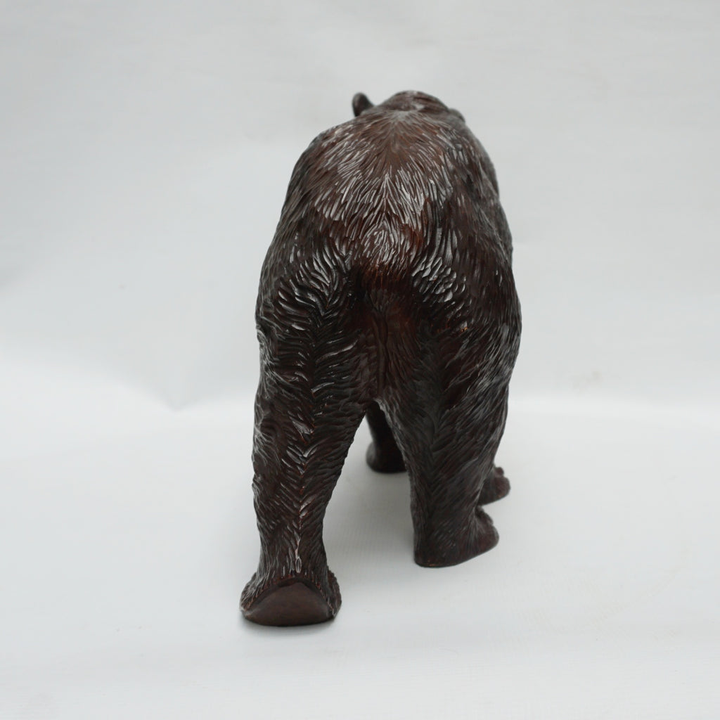 Swiss Black Forest Carved Bear Circa 1890 - Jeroen Markies Art Deco