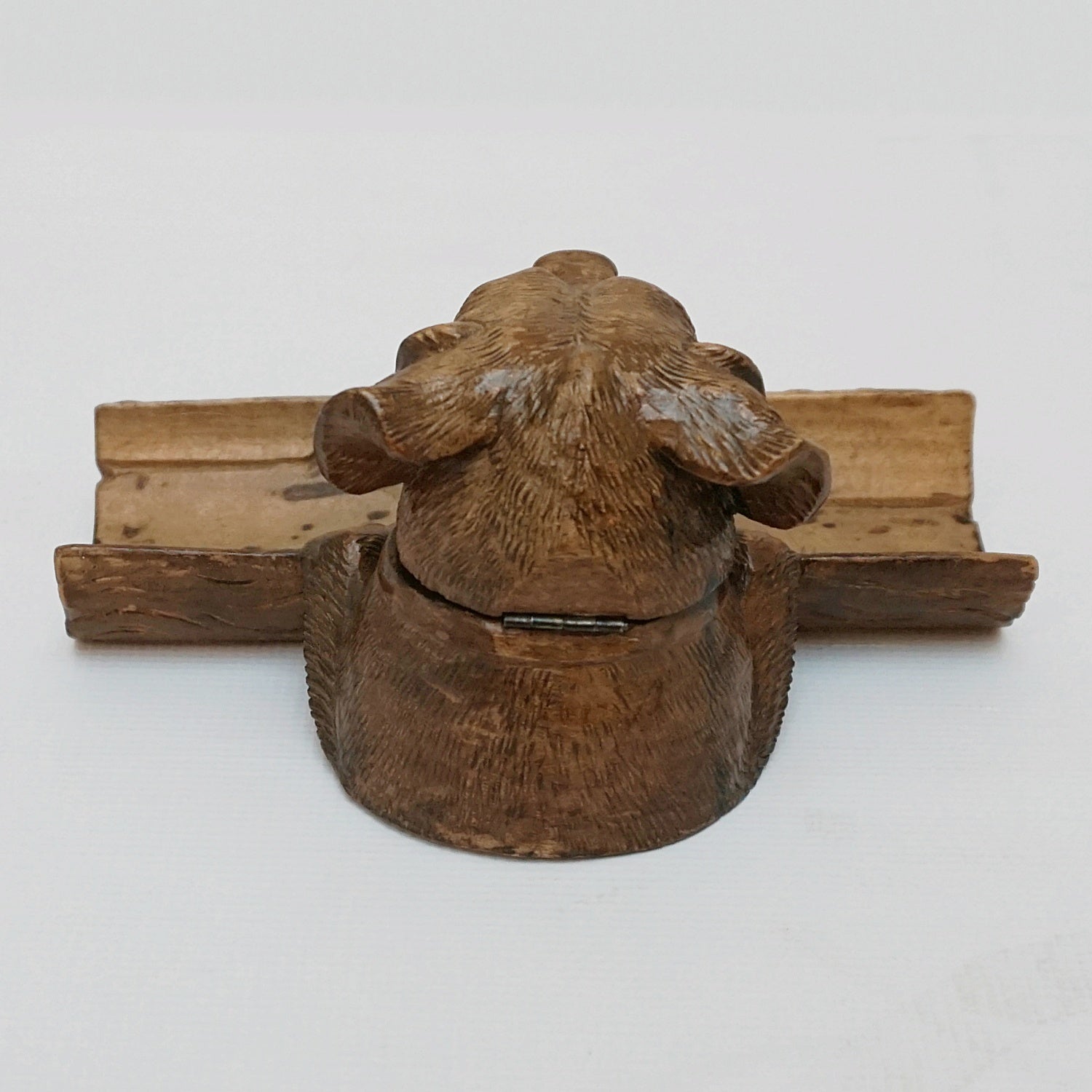 Black Forest Dog Inkwell and Pen Holder Swiss Circa 1900 - Jeroen Markies Art Deco 