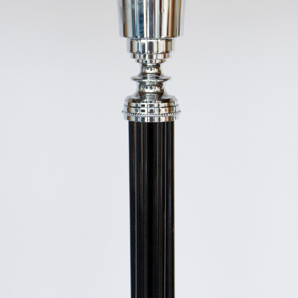 An Art Deco Chromed Metal and Bakelite Uplighter Floor Lamp Jeroen Markies Art Deco