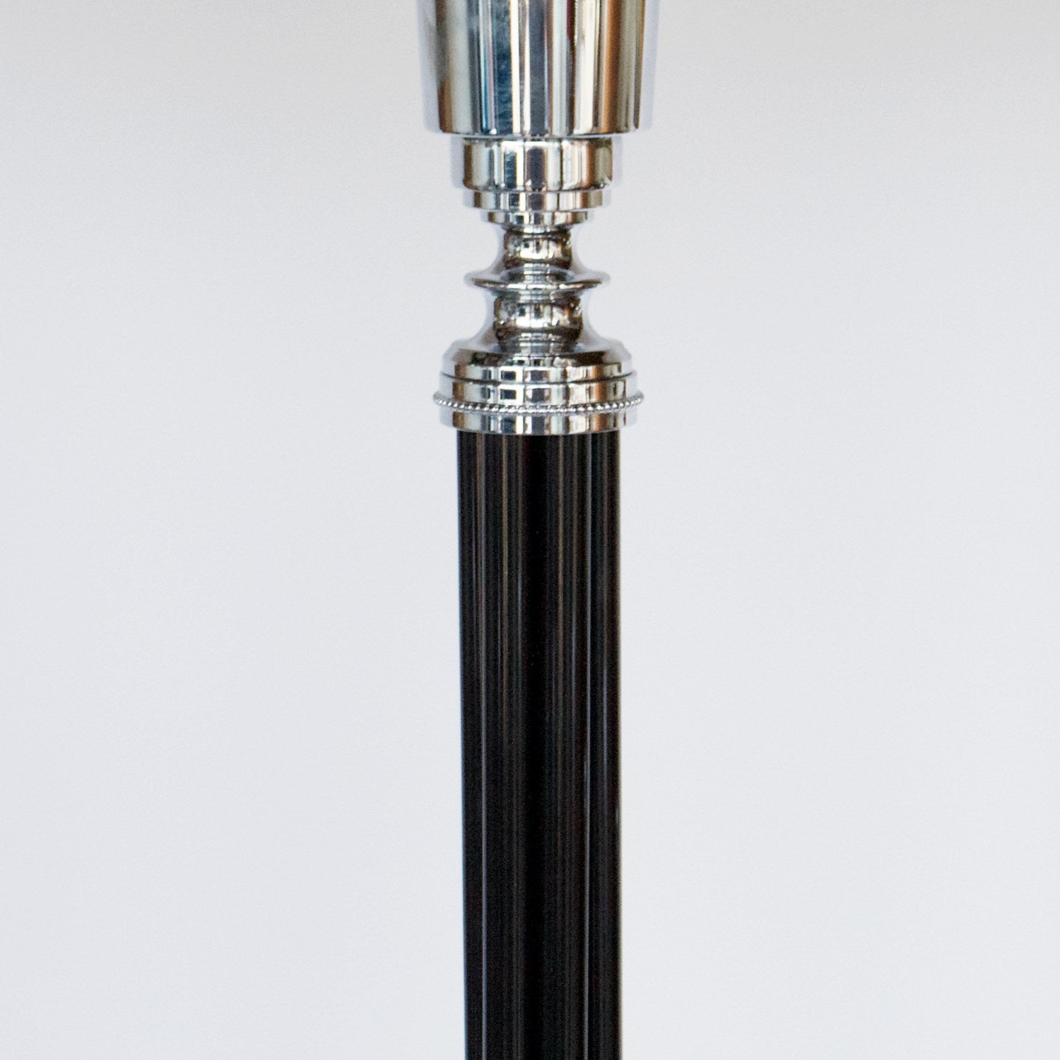 An Art Deco Chromed Metal and Bakelite Uplighter Floor Lamp Jeroen Markies Art Deco