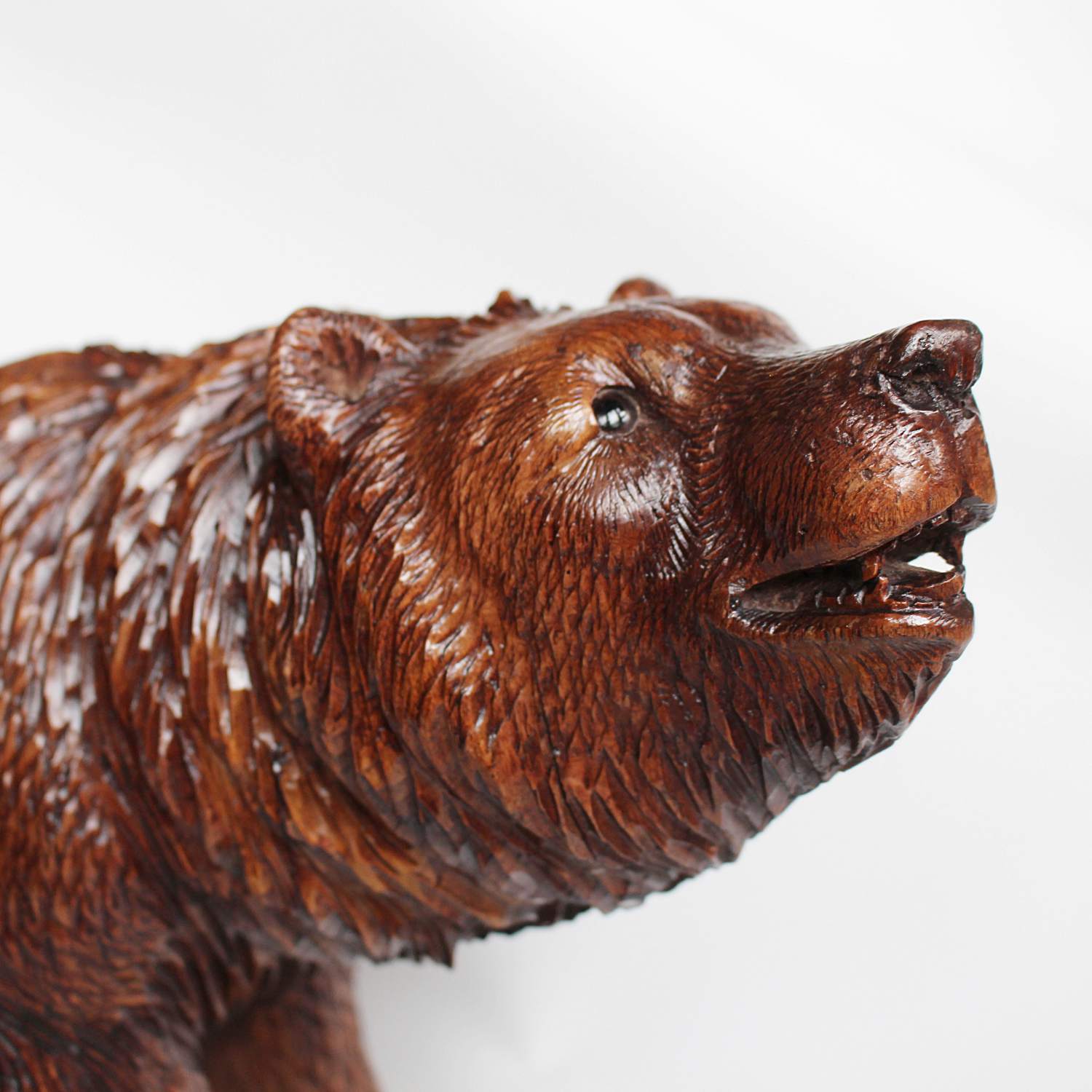A 19th Century carved Black Forest bear at Jeroen Markies