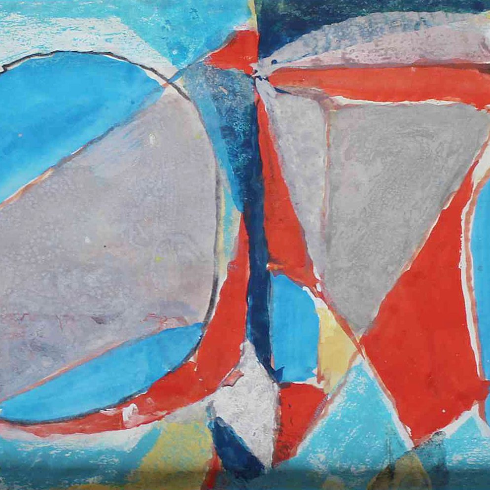 Gustave Bolin abstract painting