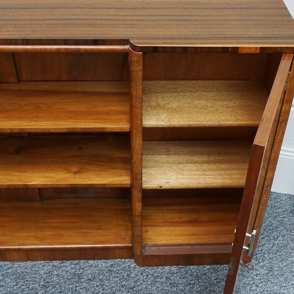Vintage Art Deco Sideboard retailed by Harrods in Walnut - Jeroen Markies Art Deco