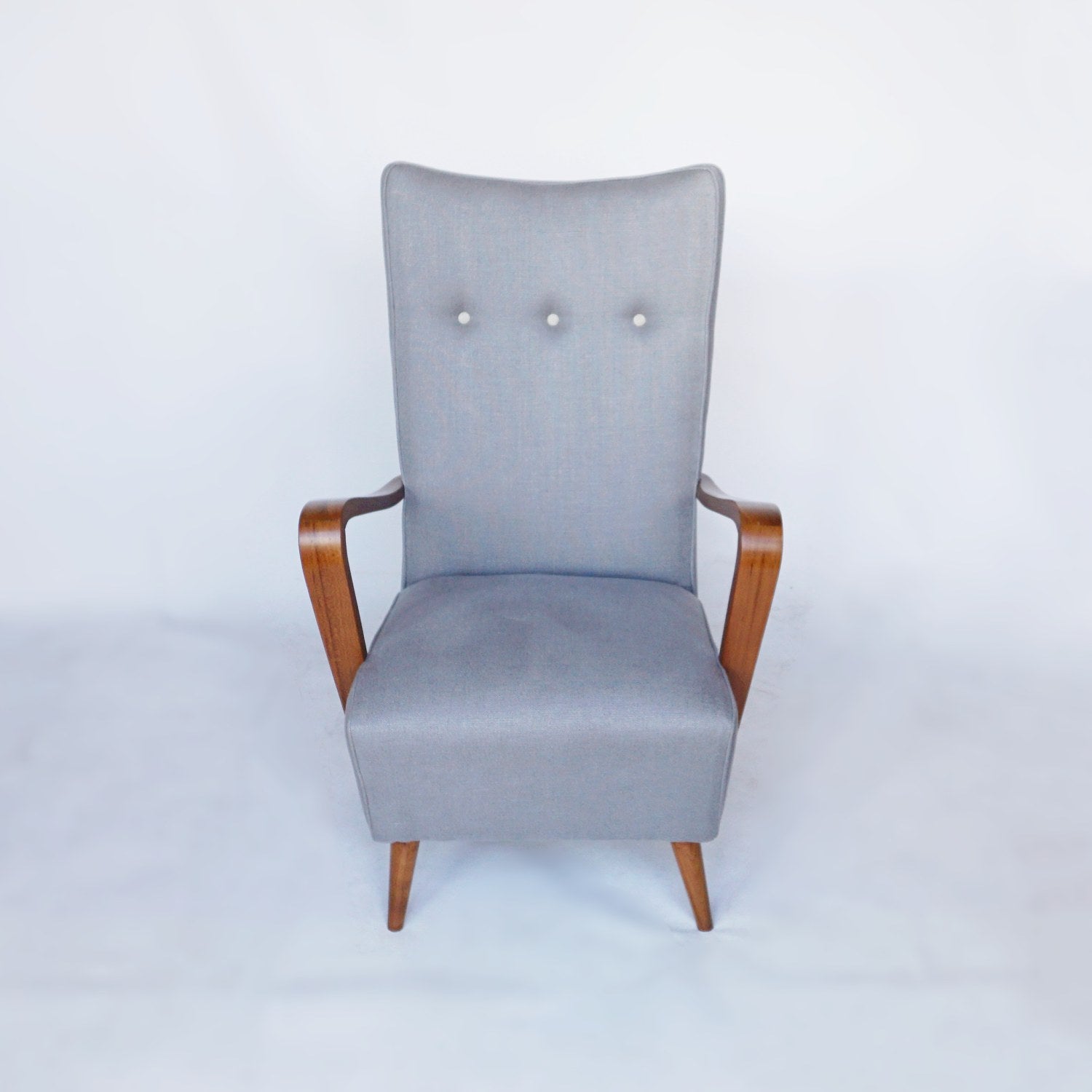 Mid-Century Armchair attributed to Osvaldo Borsani Italian 1950's Jeroen Markies Art Deco