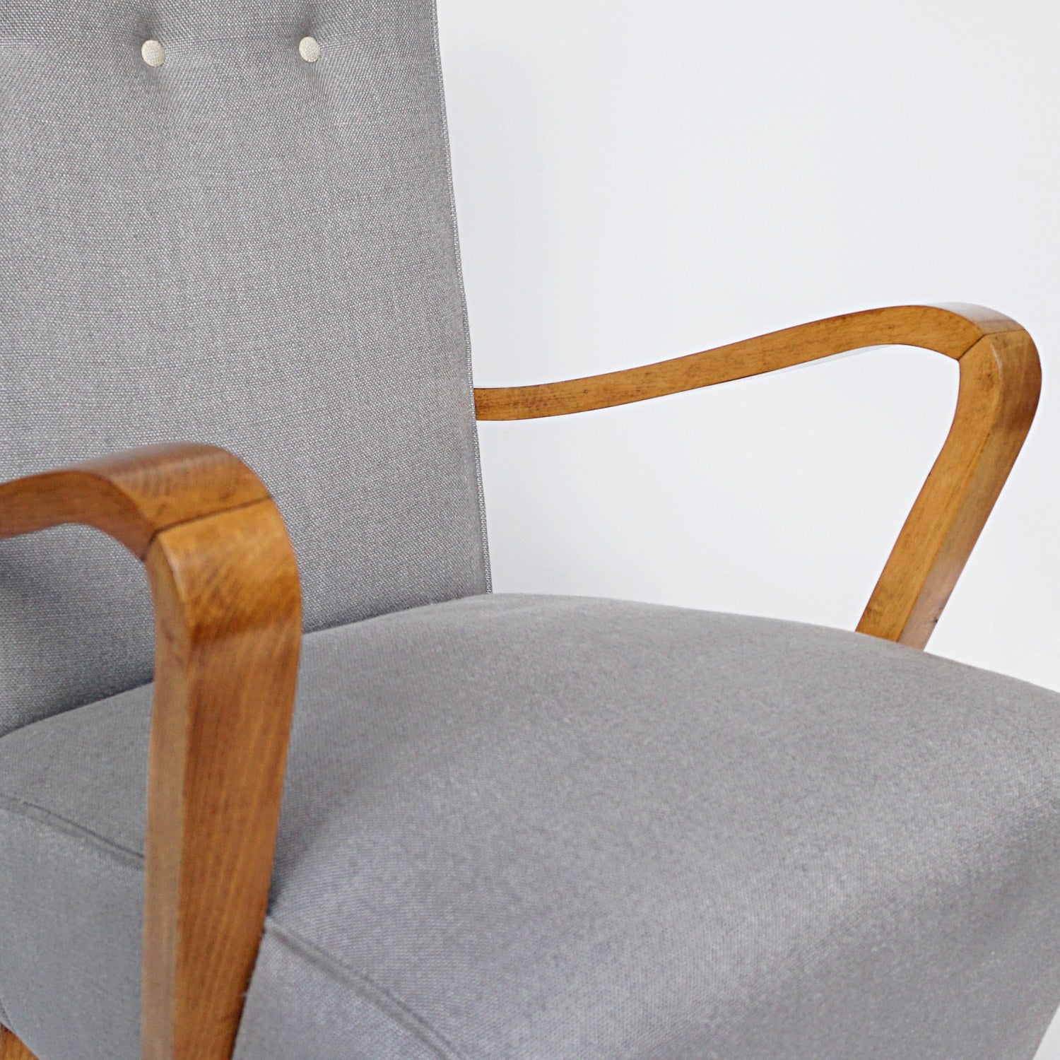 Osvaldo Borsani Armchair Italian Circa 1950 Jeroen Markies Art Deco
