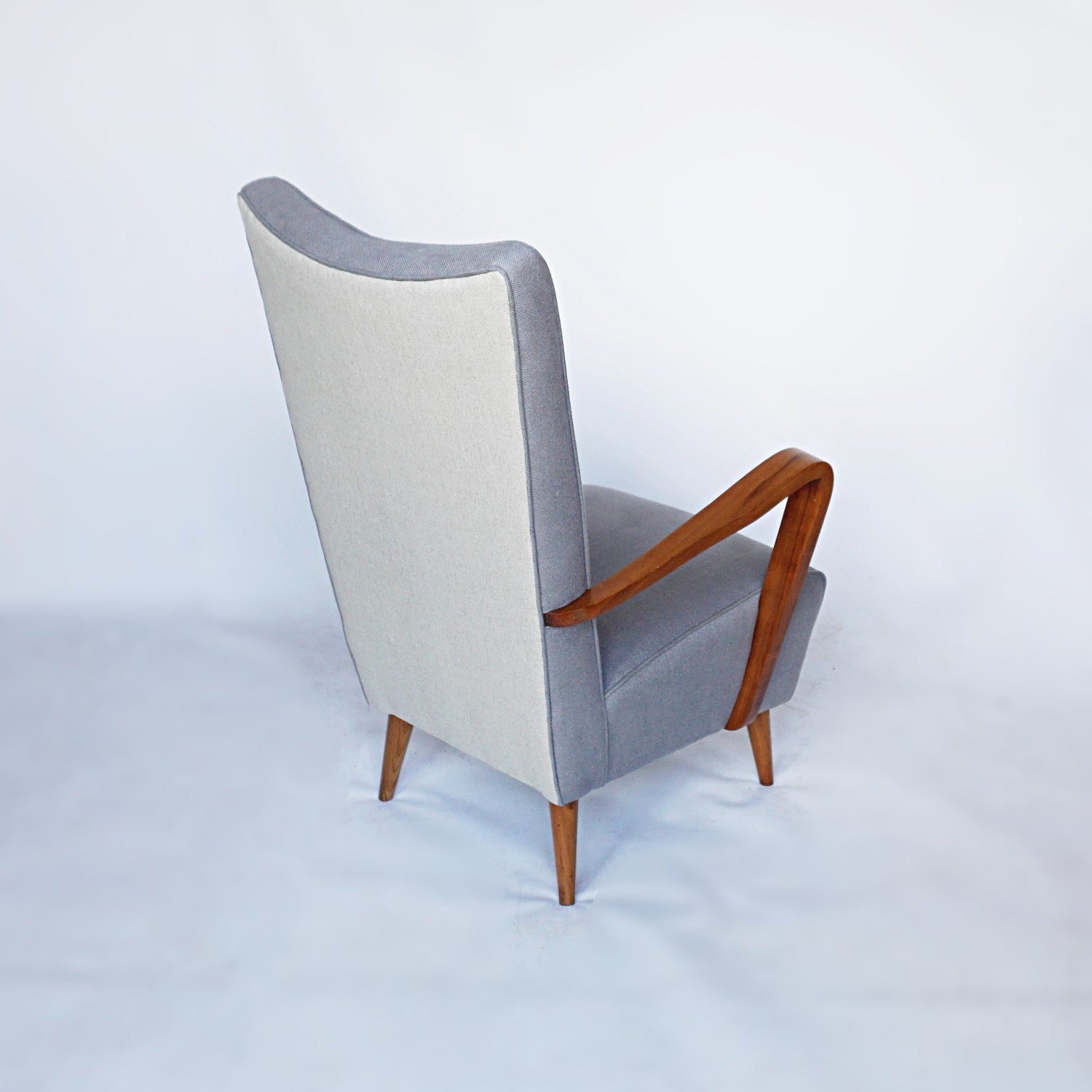 Mid-Century Armchair attributed to Osvaldo Borsani Italian 1950's Jeroen Markies Art Deco