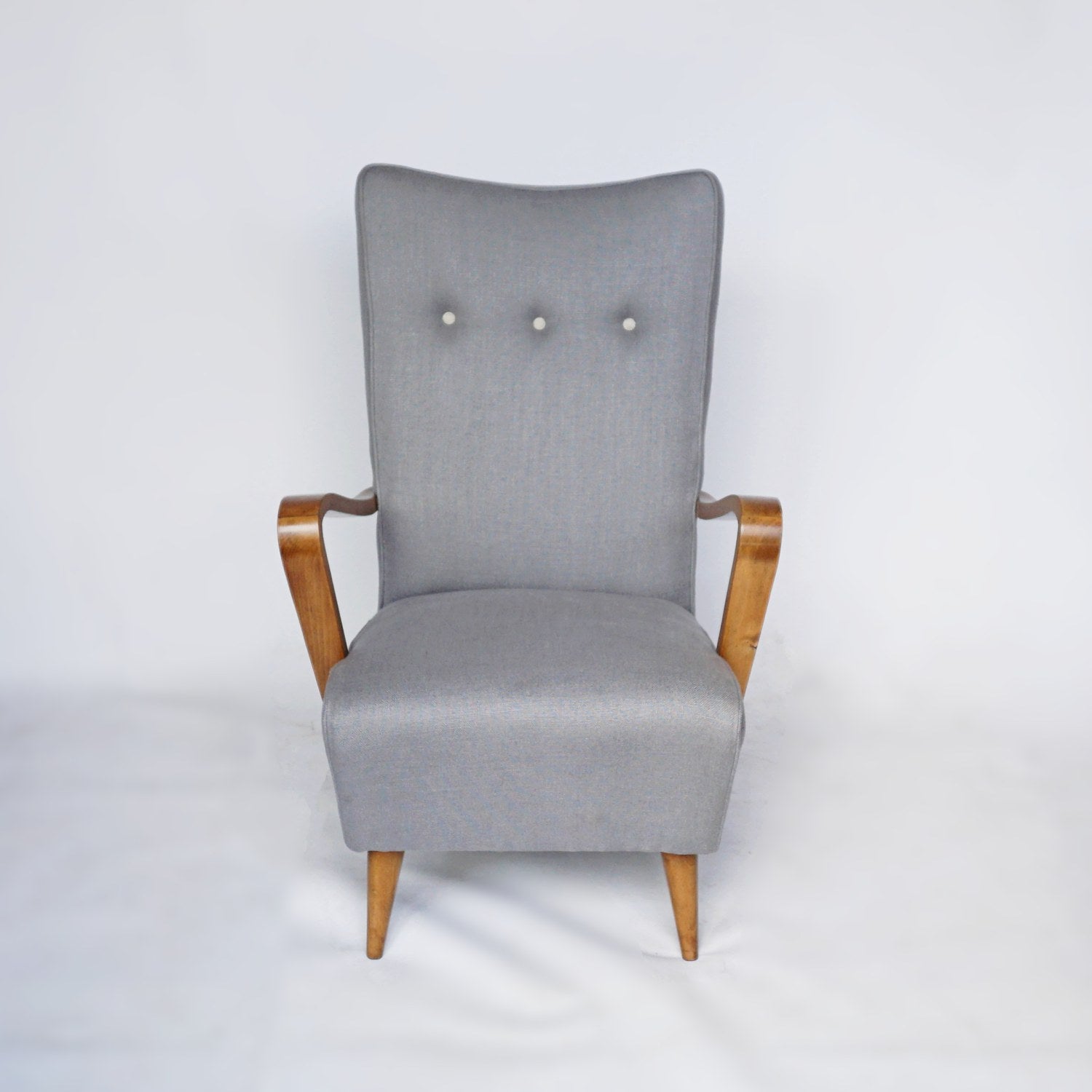 Osvaldo Borsani Armchair Italian Circa 1950 Jeroen Markies Art Deco