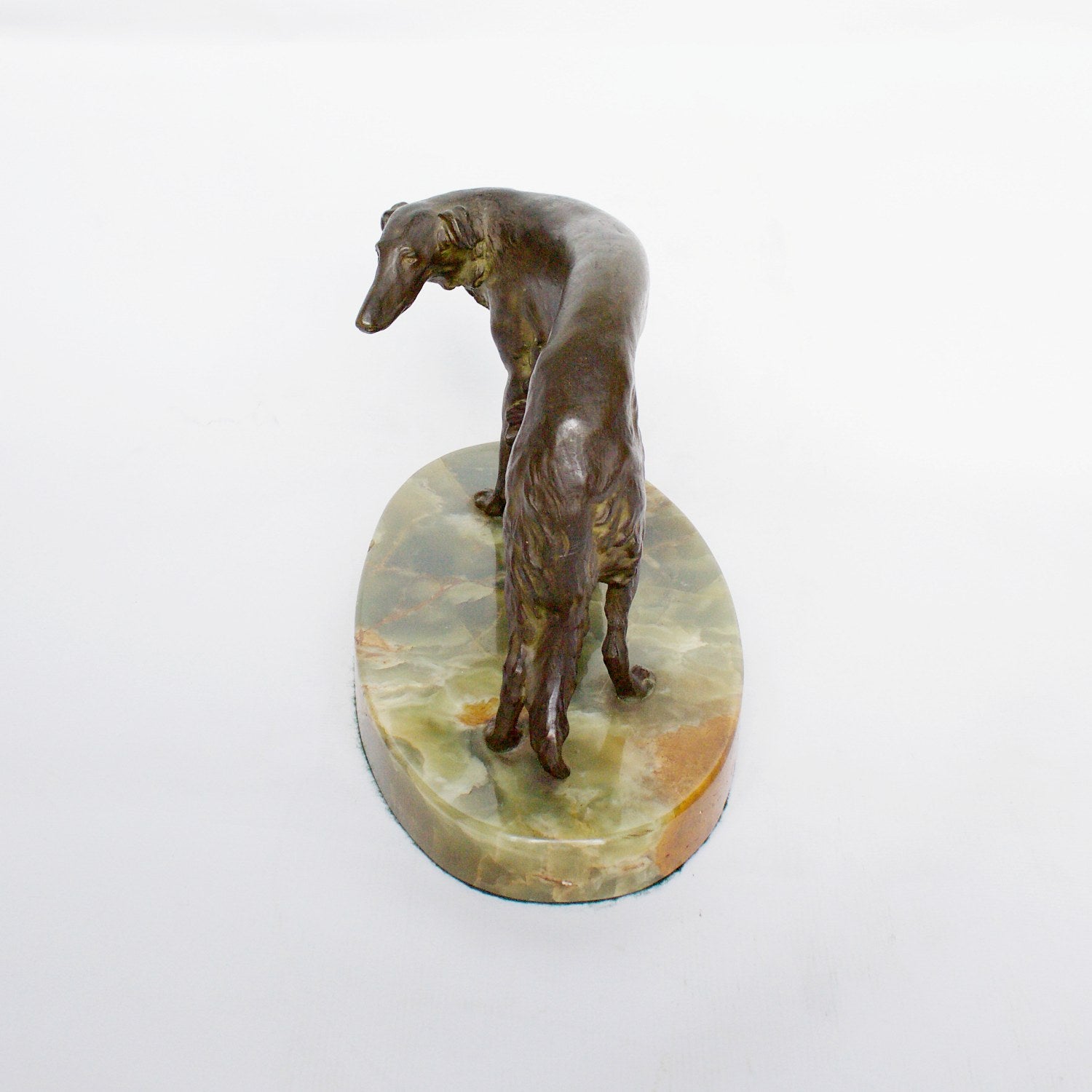 Borzoi - Art Deco Bronze Sculpture - Jeroen Markies Art Deco
