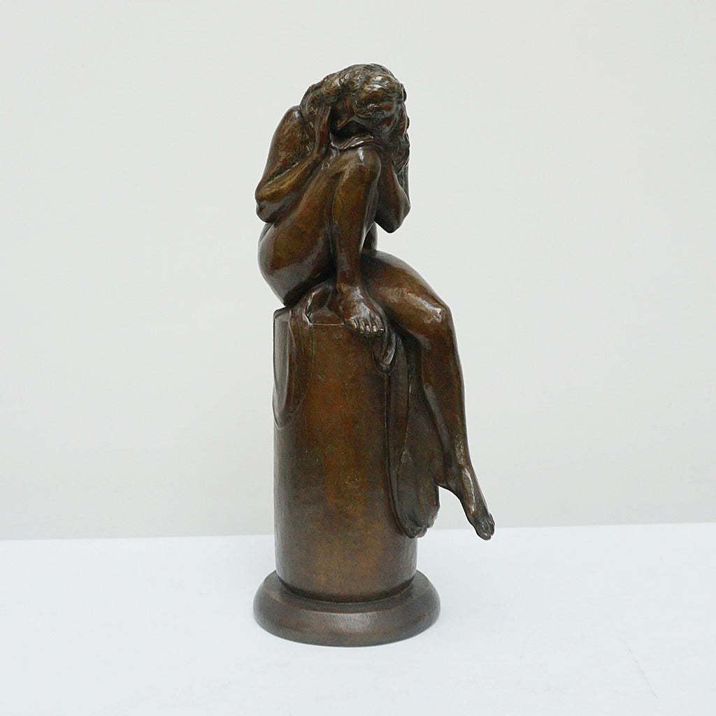 Original Henry Arnold Art Deco Bronze Sculpture Circa 1920 - Jeroen Markies Art Deco