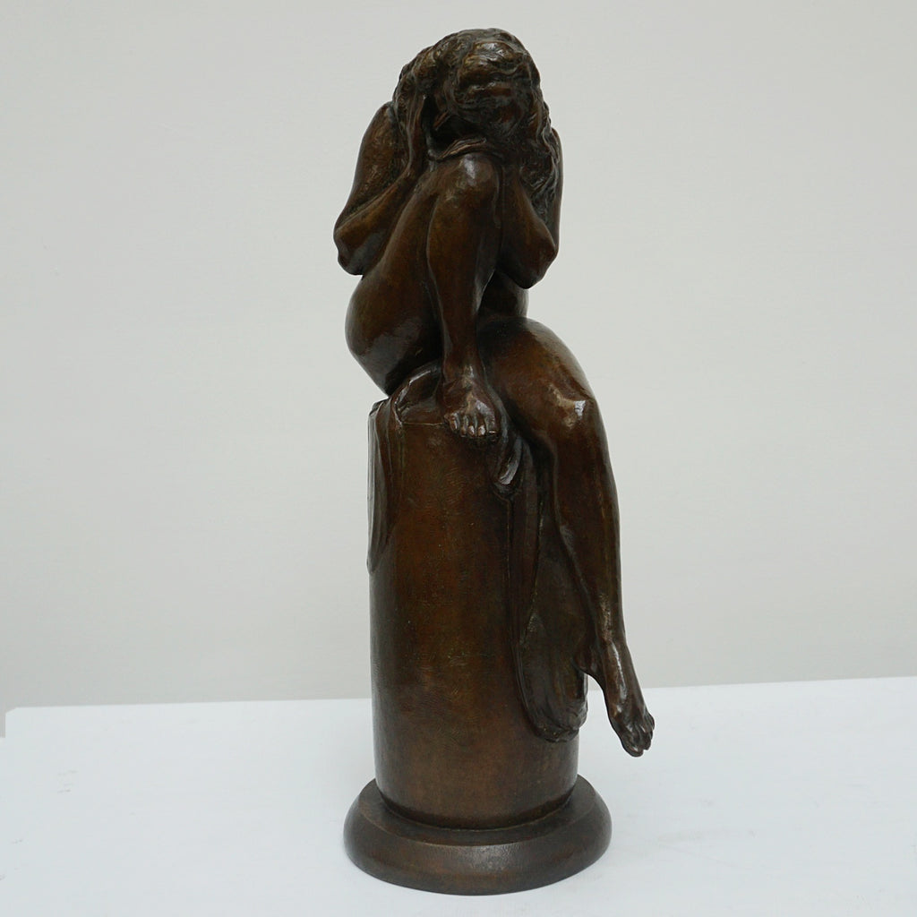 Original Henry Arnold Art Deco Bronze Sculpture Circa 1920 - Jeroen Markies Art Deco