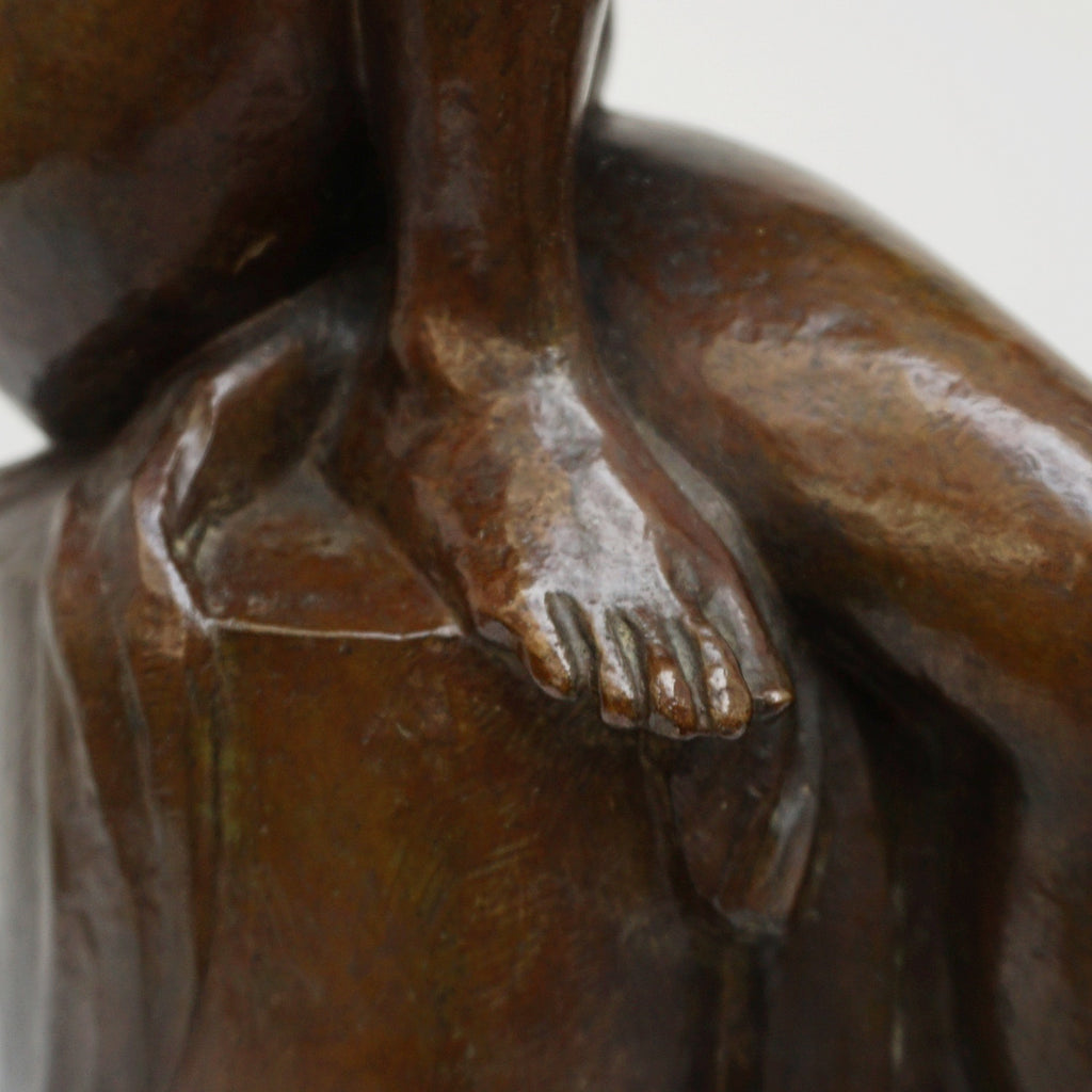 Original Henry Arnold Art Deco Bronze Sculpture Circa 1920 - Jeroen Markies Art Deco