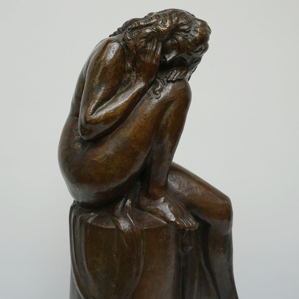 Original Henry Arnold Art Deco Bronze Sculpture Circa 1920 - Jeroen Markies Art Deco