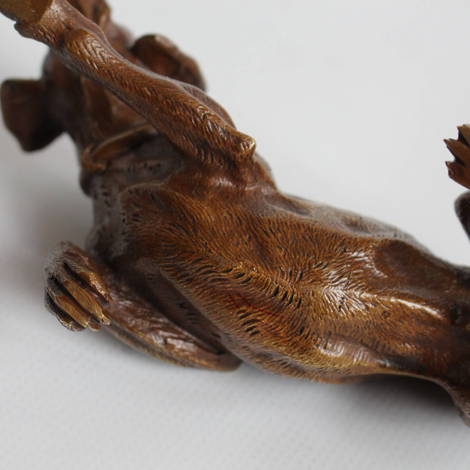 19thC French bronze dog at Jeroen Markies