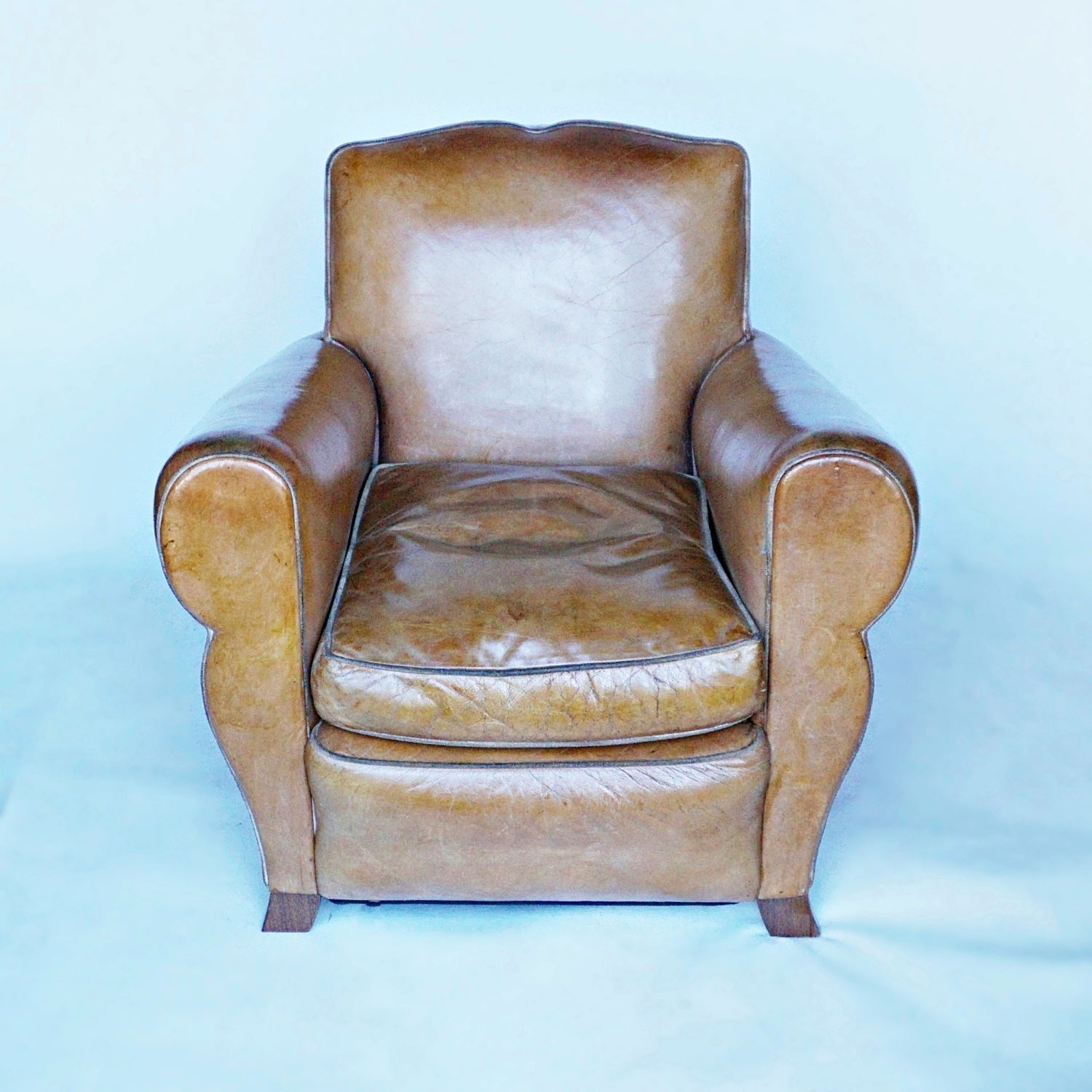 French Art Deco Moustache Backed Club Chairs - Art Deco Chairs - Jeroen Markies Art Deco