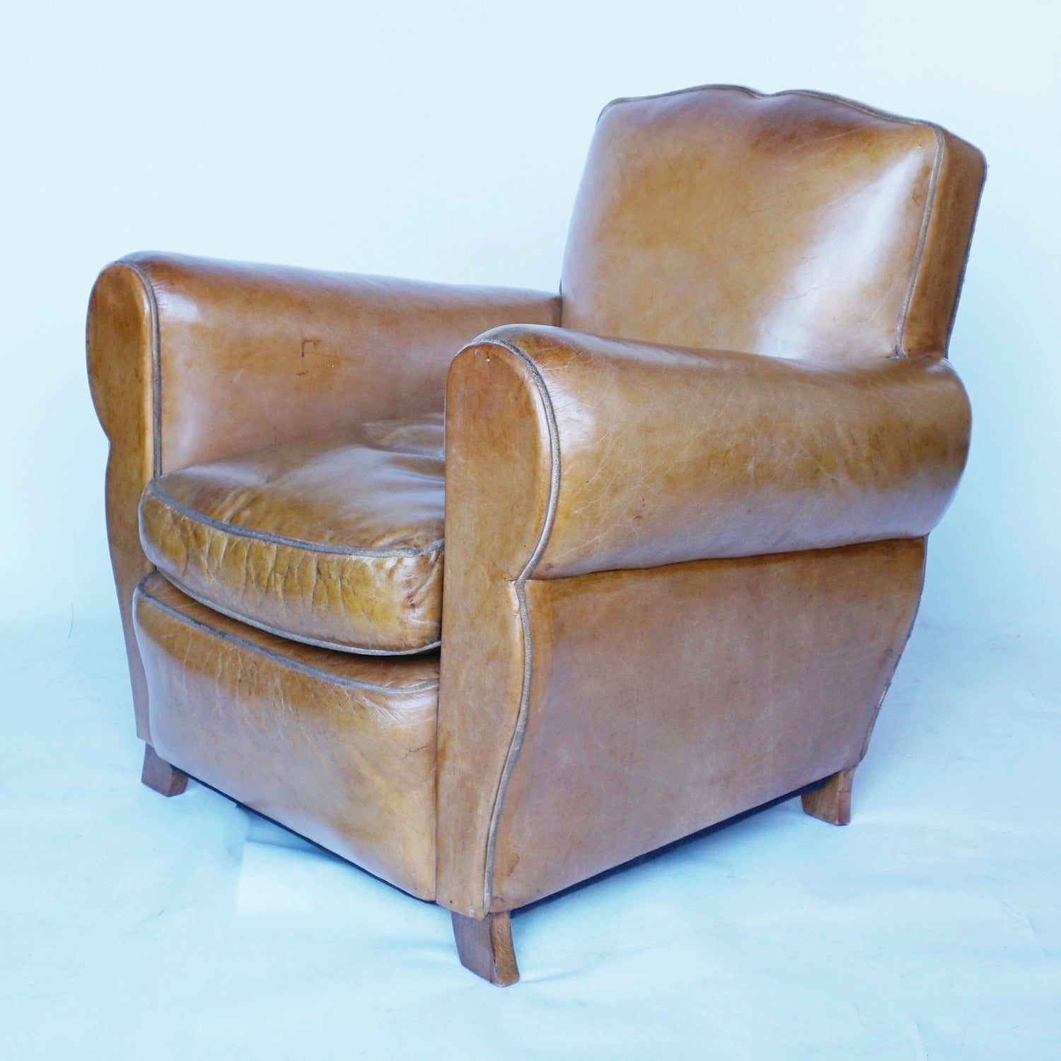 French Art Deco Moustache Backed Club Chairs - Art Deco Chairs - Jeroen Markies Art Deco