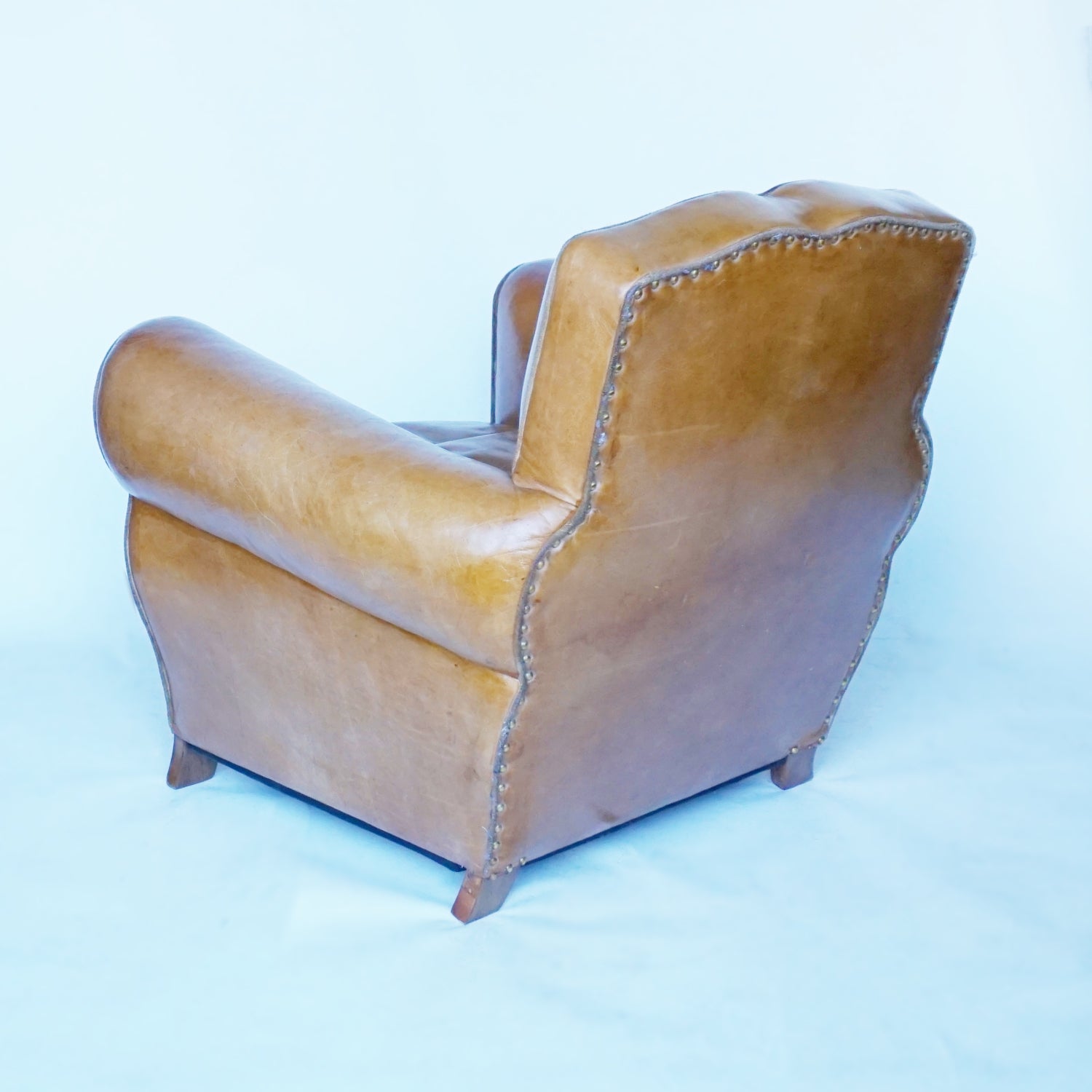 French Art Deco Moustache Backed Club Chairs - Art Deco Chairs - Jeroen Markies Art Deco