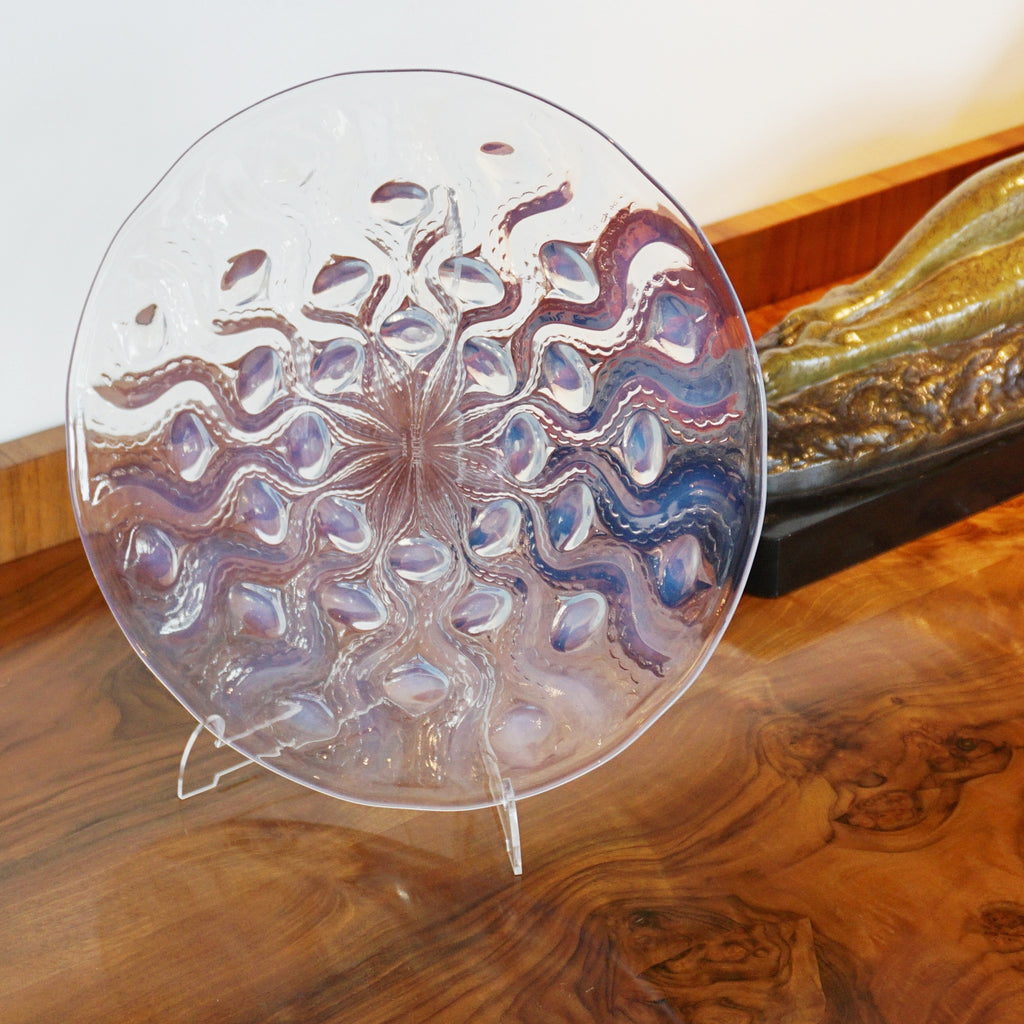 Art Deco Glass Plate Bulbes by René Lalique Glass Jeroen Markies Art Deco