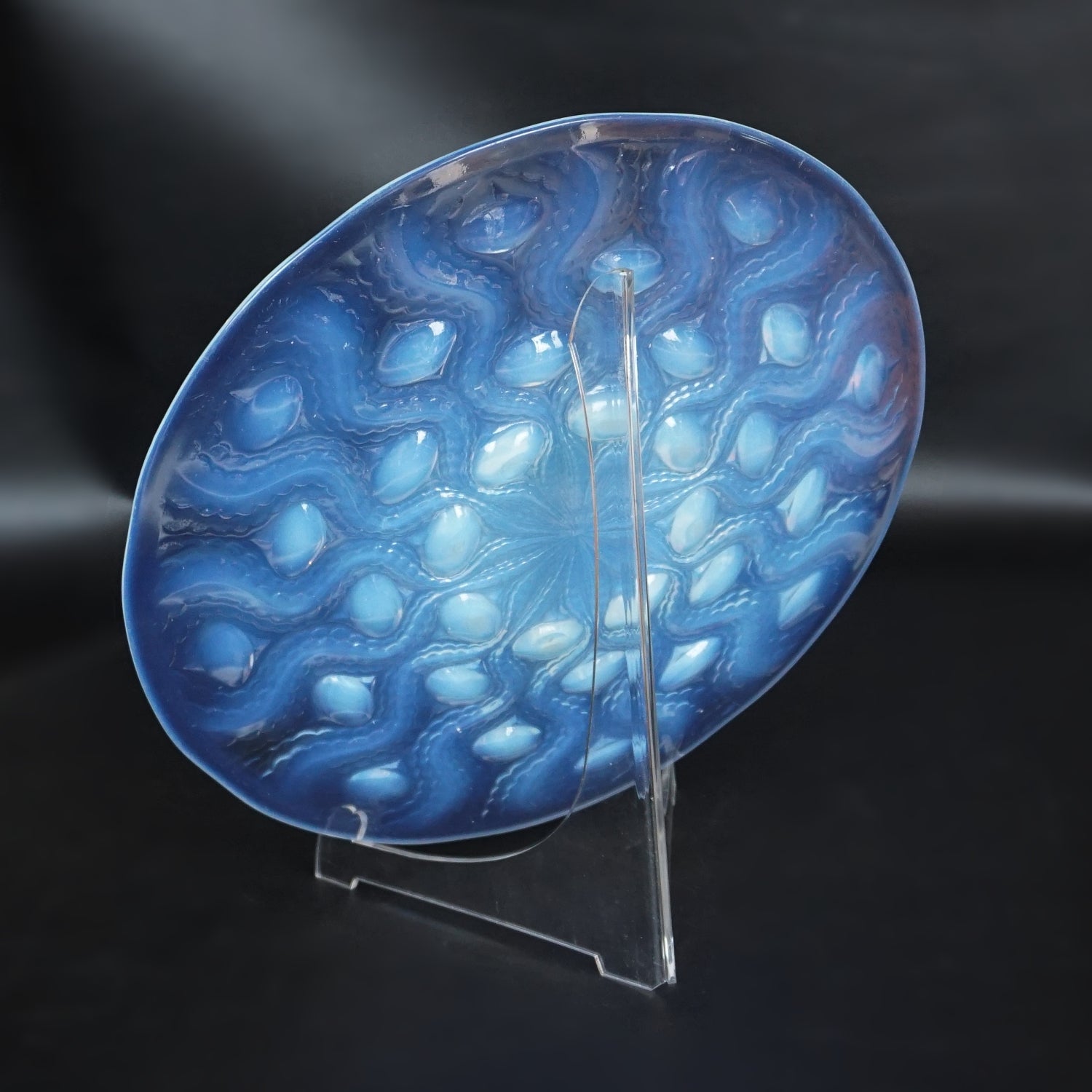 'Bulbes' Art Deco Glass Dish by René Lalique Glass Jeroen Markies Art Deco 