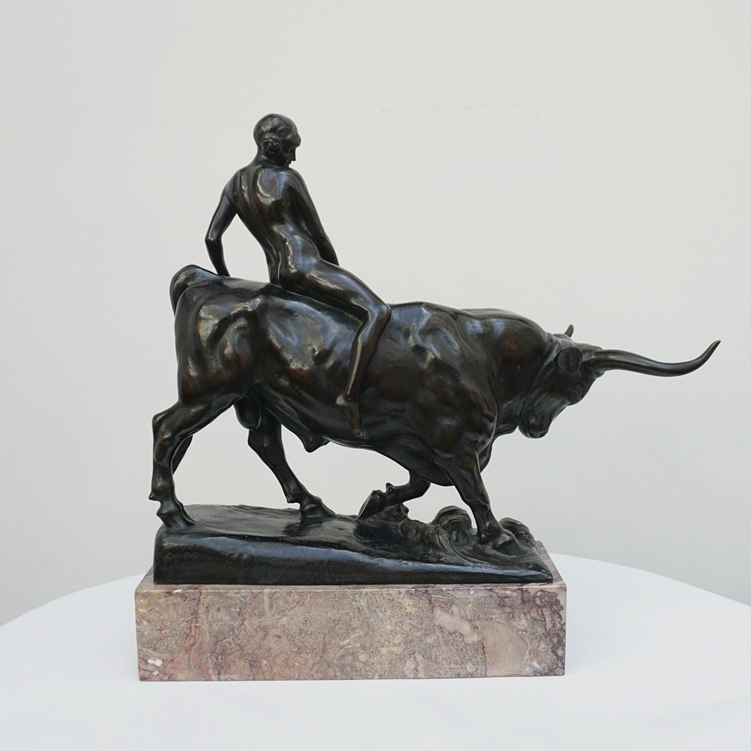 Art Deco Bronze Sculpture of Europa Riding the Bull - Jeroen Markies Art Deco