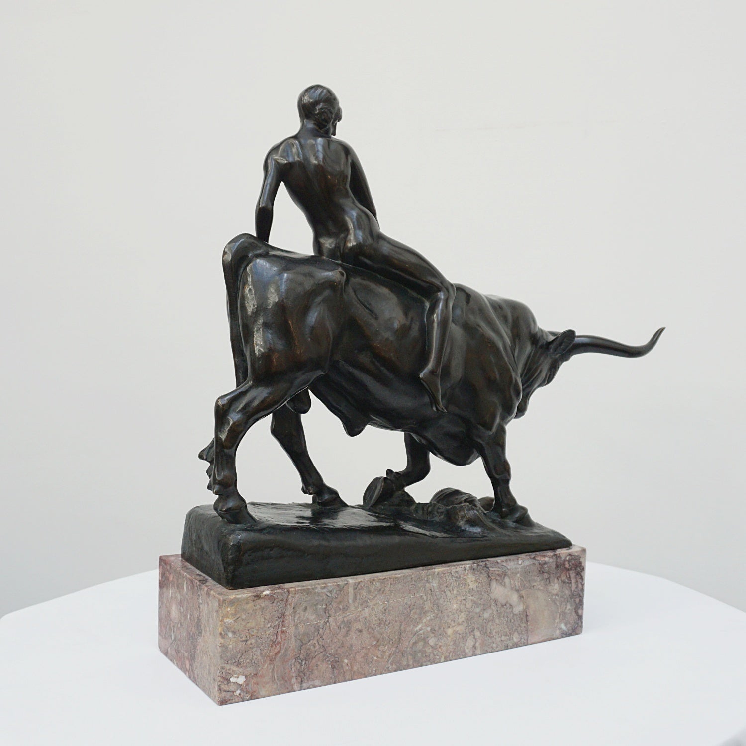 Art Deco Bronze Sculpture of Europa Riding the Bull - Jeroen Markies Art Deco