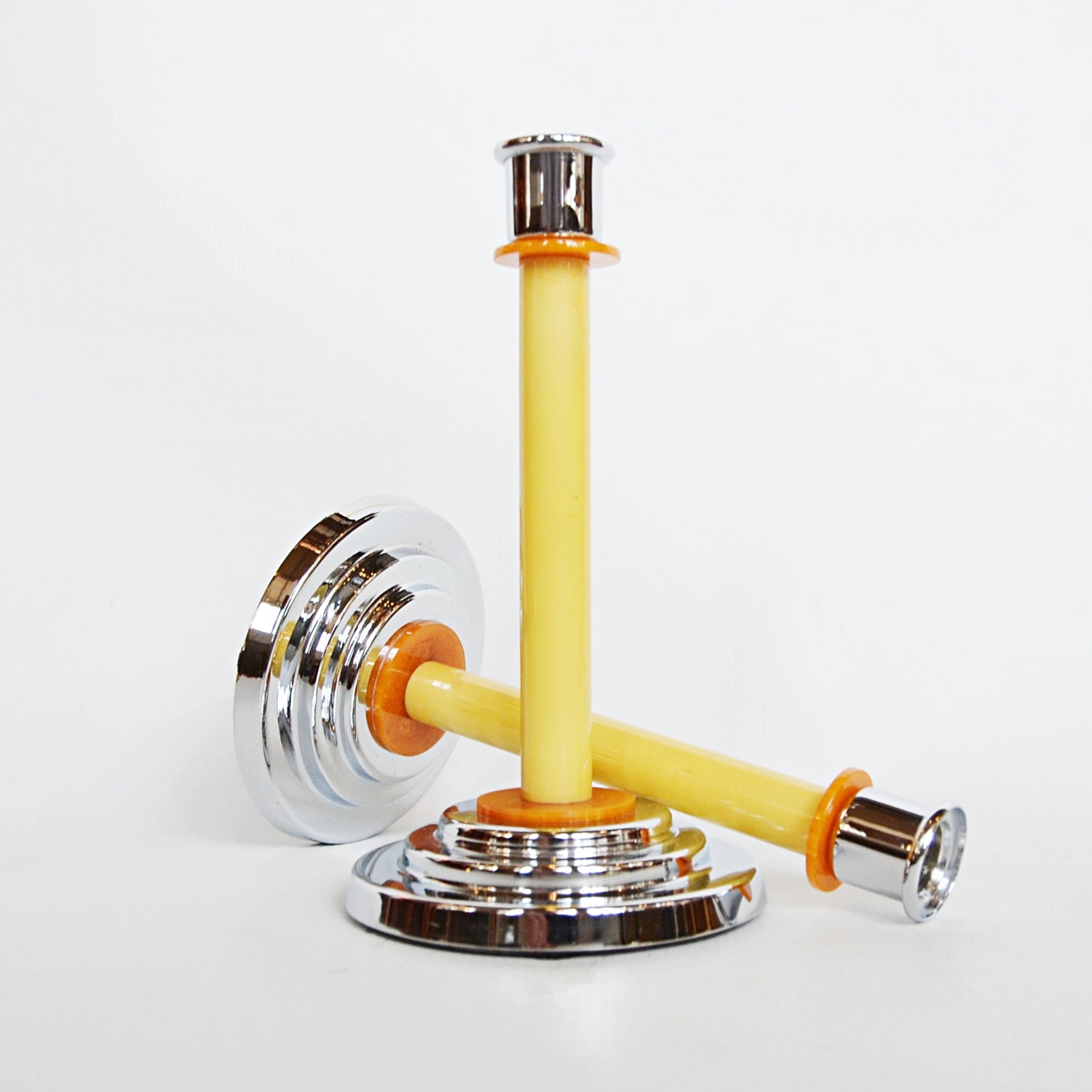 A Pair of Art Deco Candlesticks Jeroen Markies Art Deco