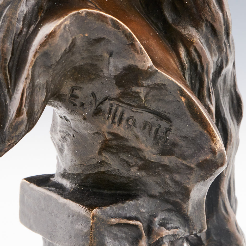 'Carmela' Original Bronse Bust by Emmanuel Villanis ' Jeroen Markies Art Deco