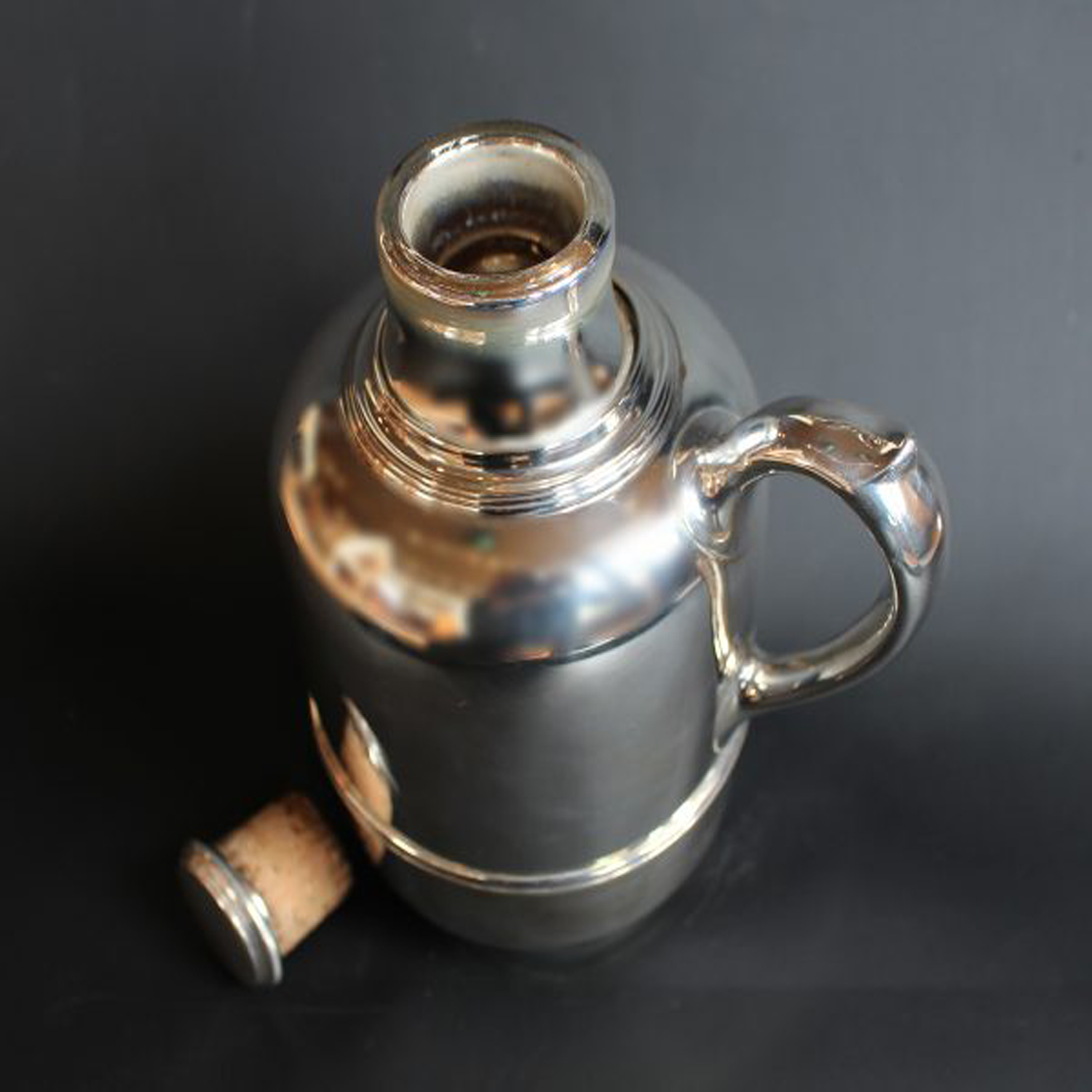 Cartier Silver Flask