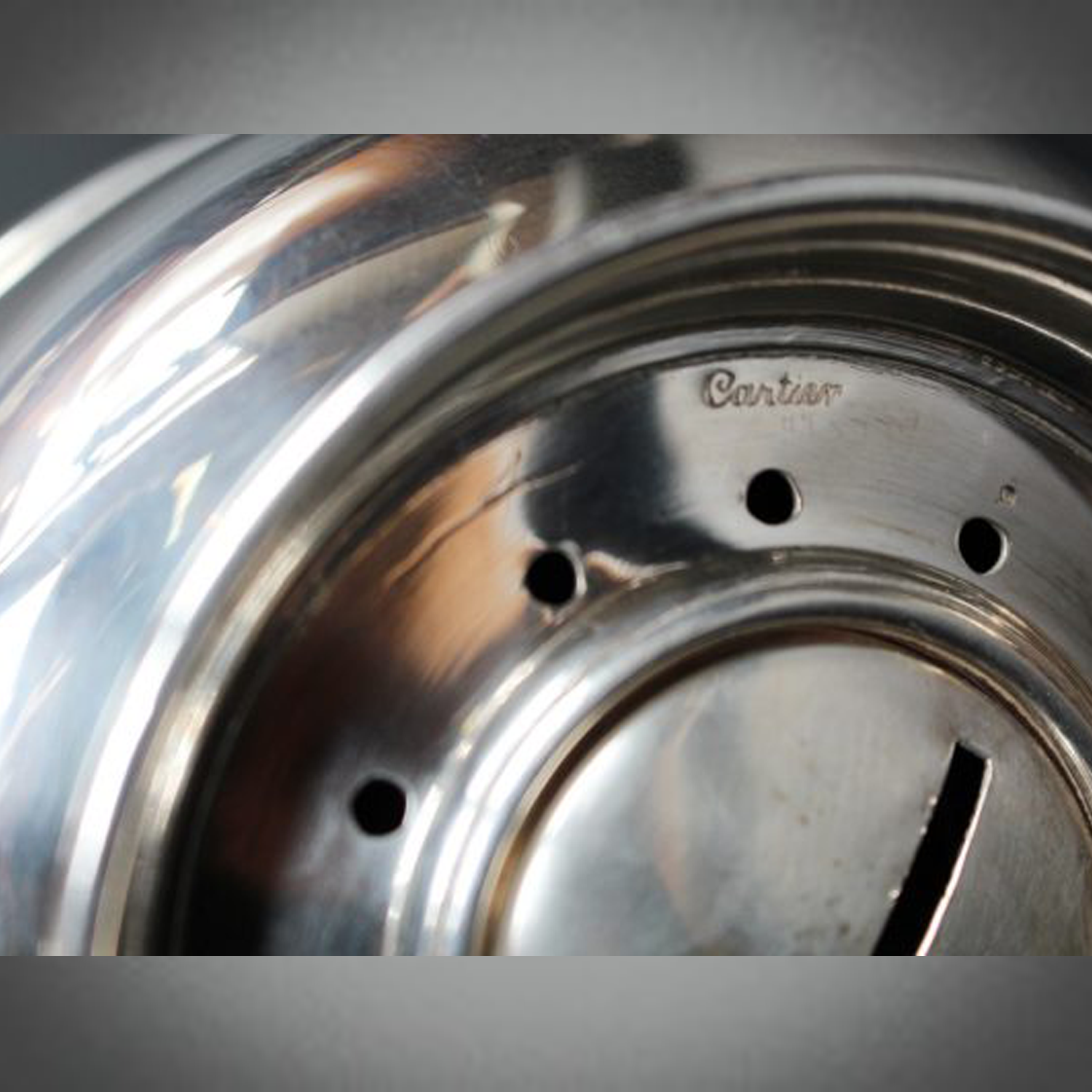 Cartier Silver Flask