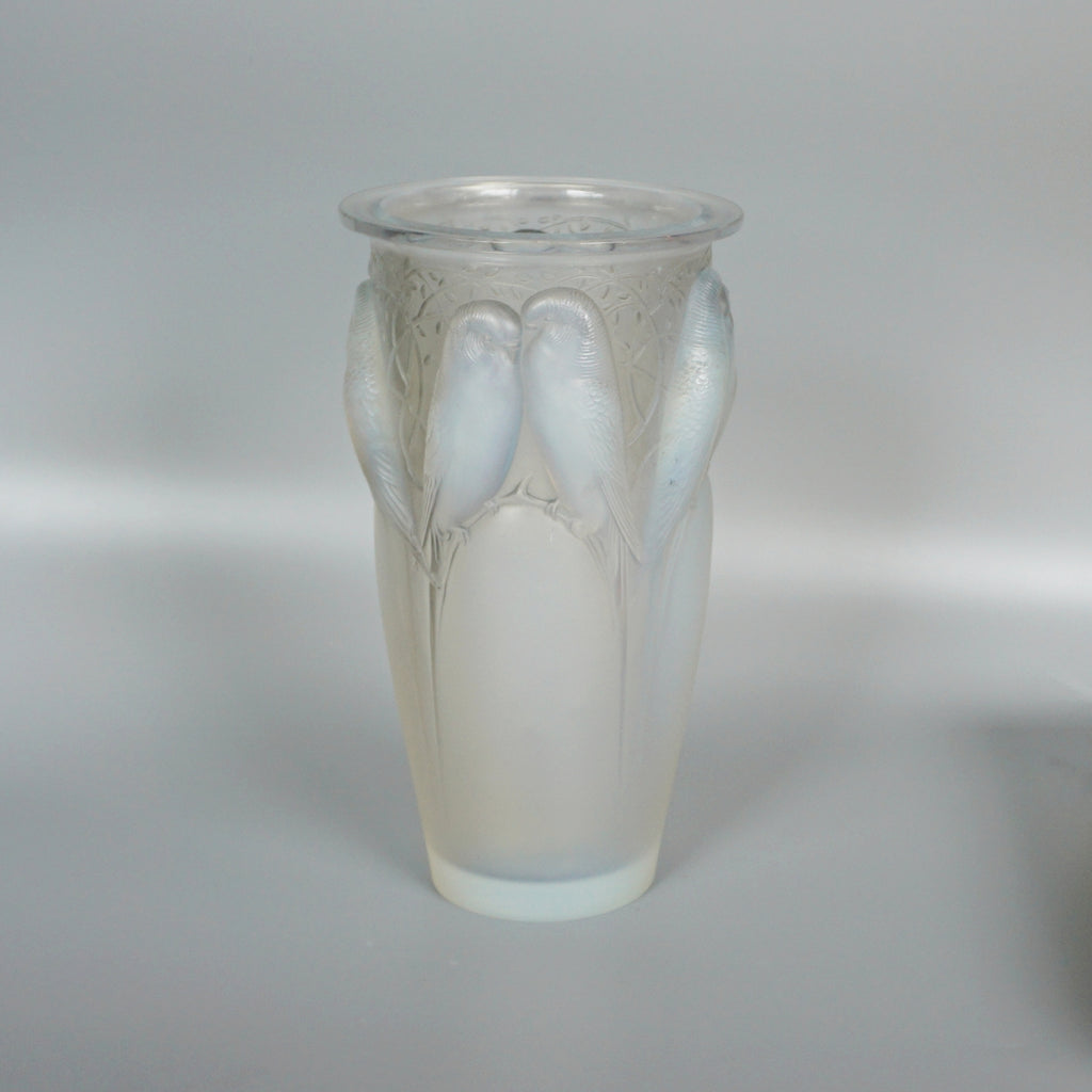 René Lalique Ceylan Art Deco Glass Vase - René Lalique Glass - Jeroen Markies Art Deco
