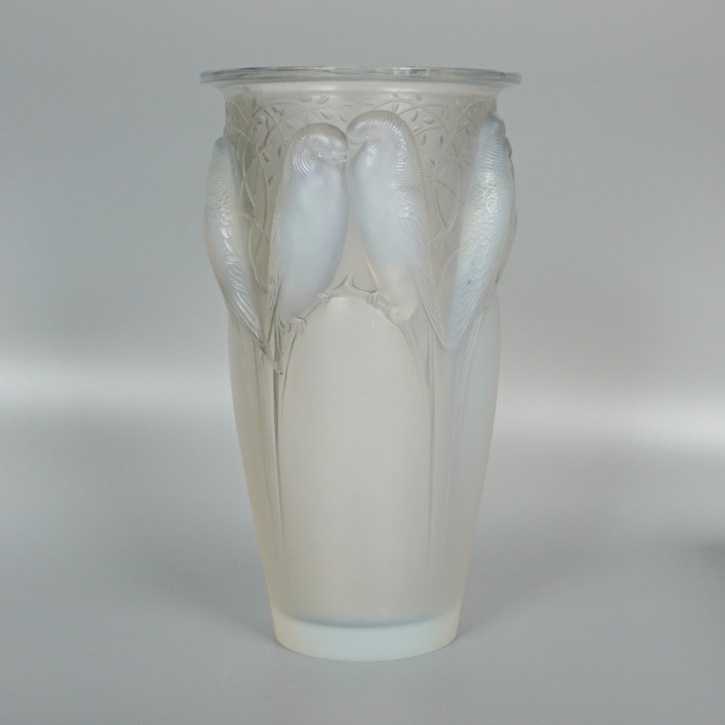 René Lalique Ceylan Art Deco Glass Vase - René Lalique Glass - Jeroen Markies Art Deco