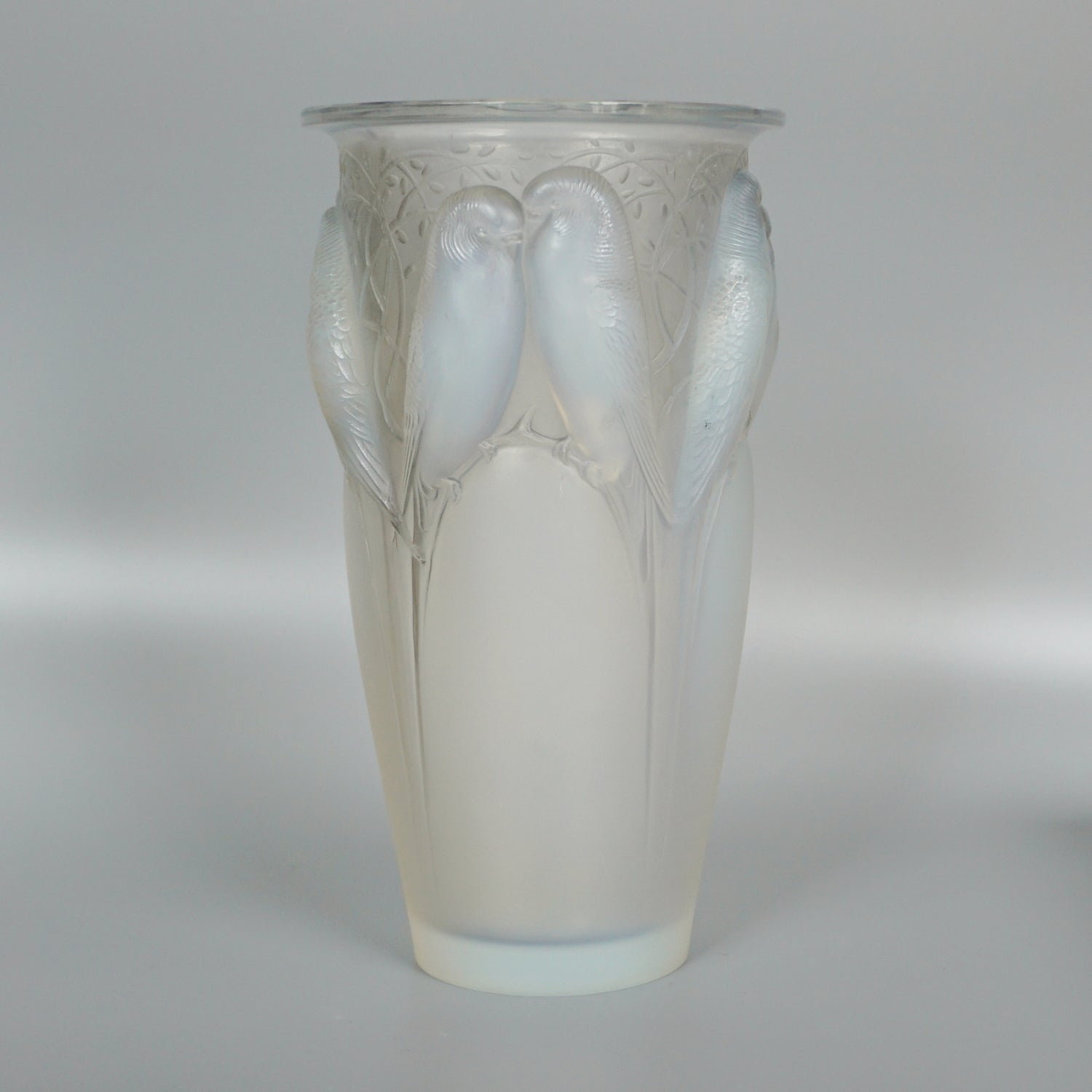 René Lalique Ceylan Art Deco Glass Vase - René Lalique Glass - Jeroen Markies Art Deco