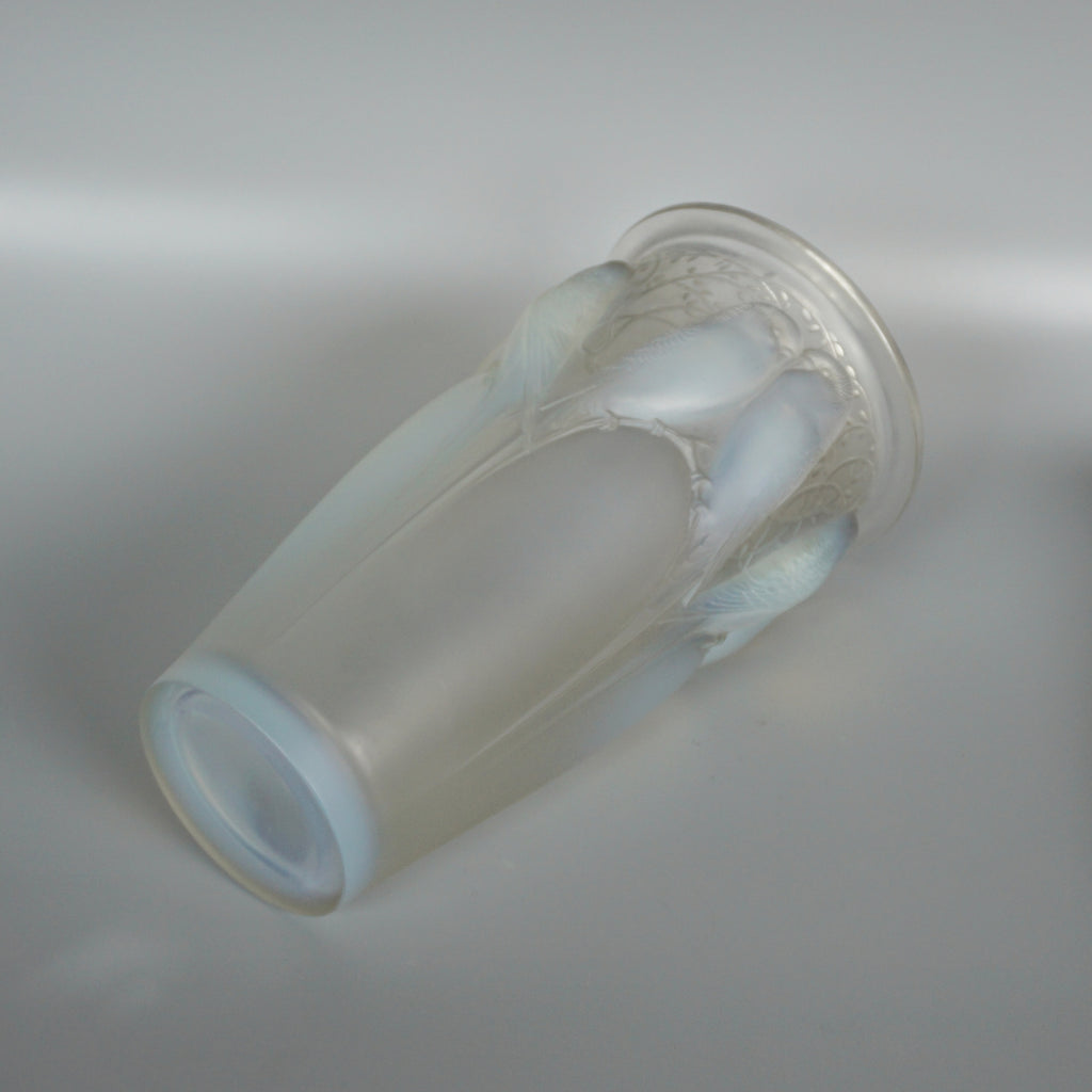 René Lalique Ceylan Art Deco Glass Vase - René Lalique Glass - Jeroen Markies Art Deco