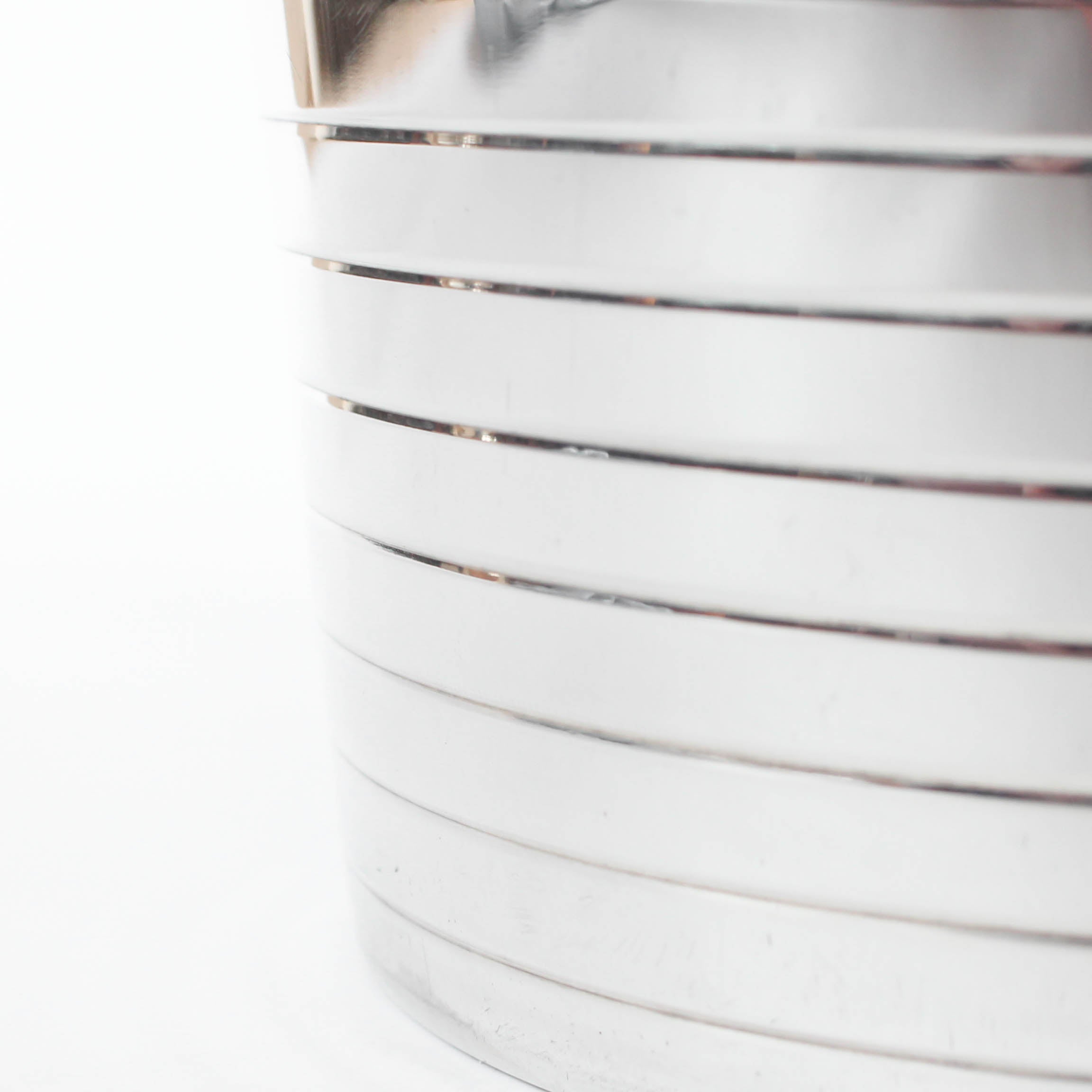 Silver plated champagne bucket by Casino De Pourville, South of France, Jeroen Markies.