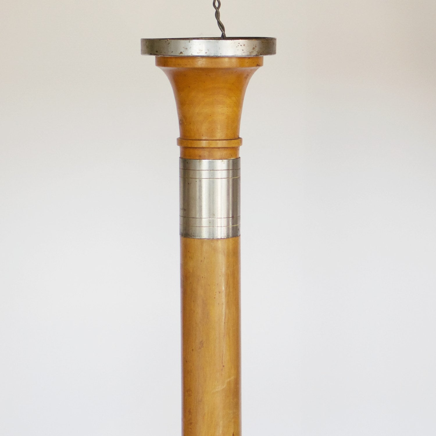 A Solid Walnut Art Deco Chandelier Jeroen Markies Art Deco