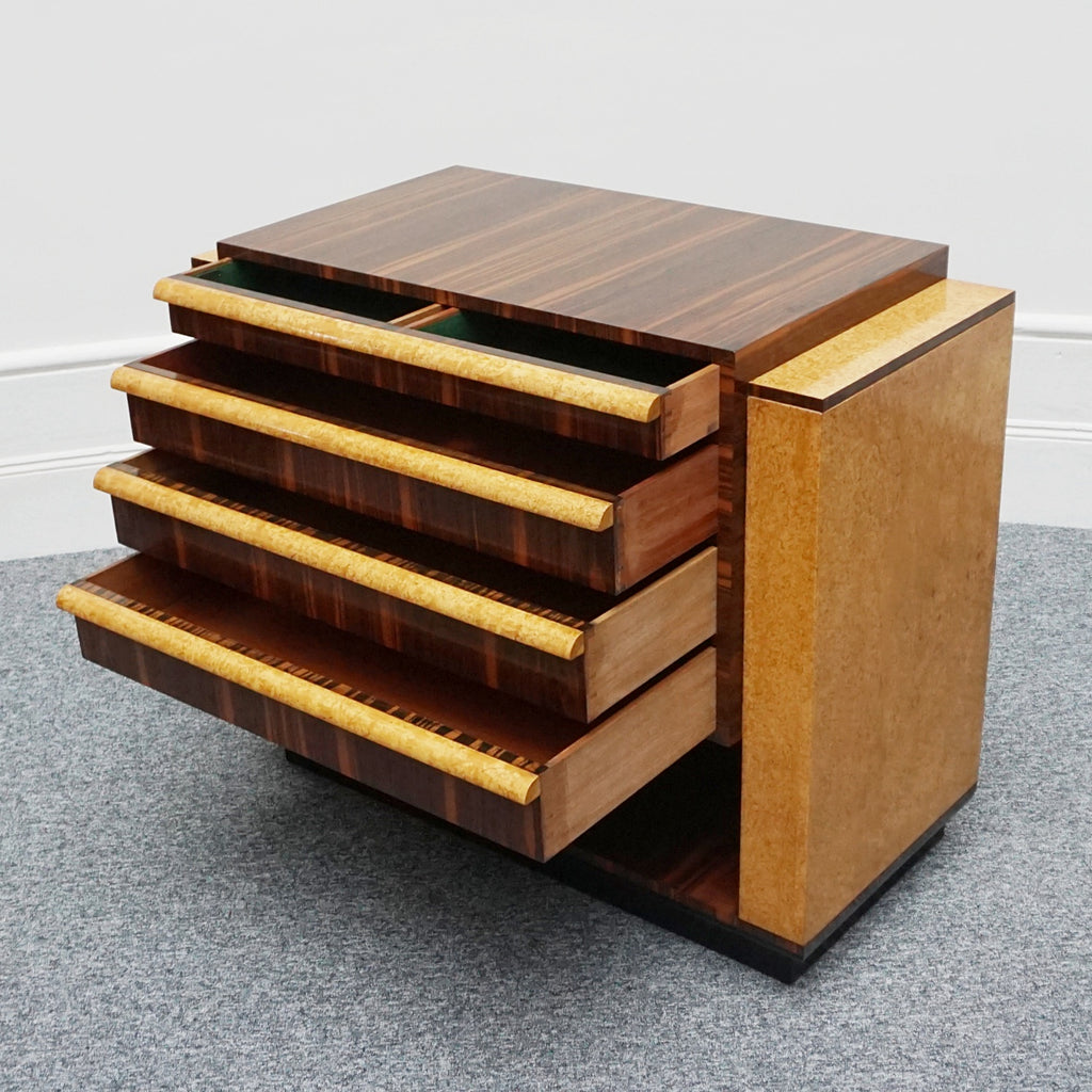 Art Deco Chest of Drawers by Serge Ivan Chermayeff for Waring & Gillows Circa 1930- Jeroen Markies Art Deco