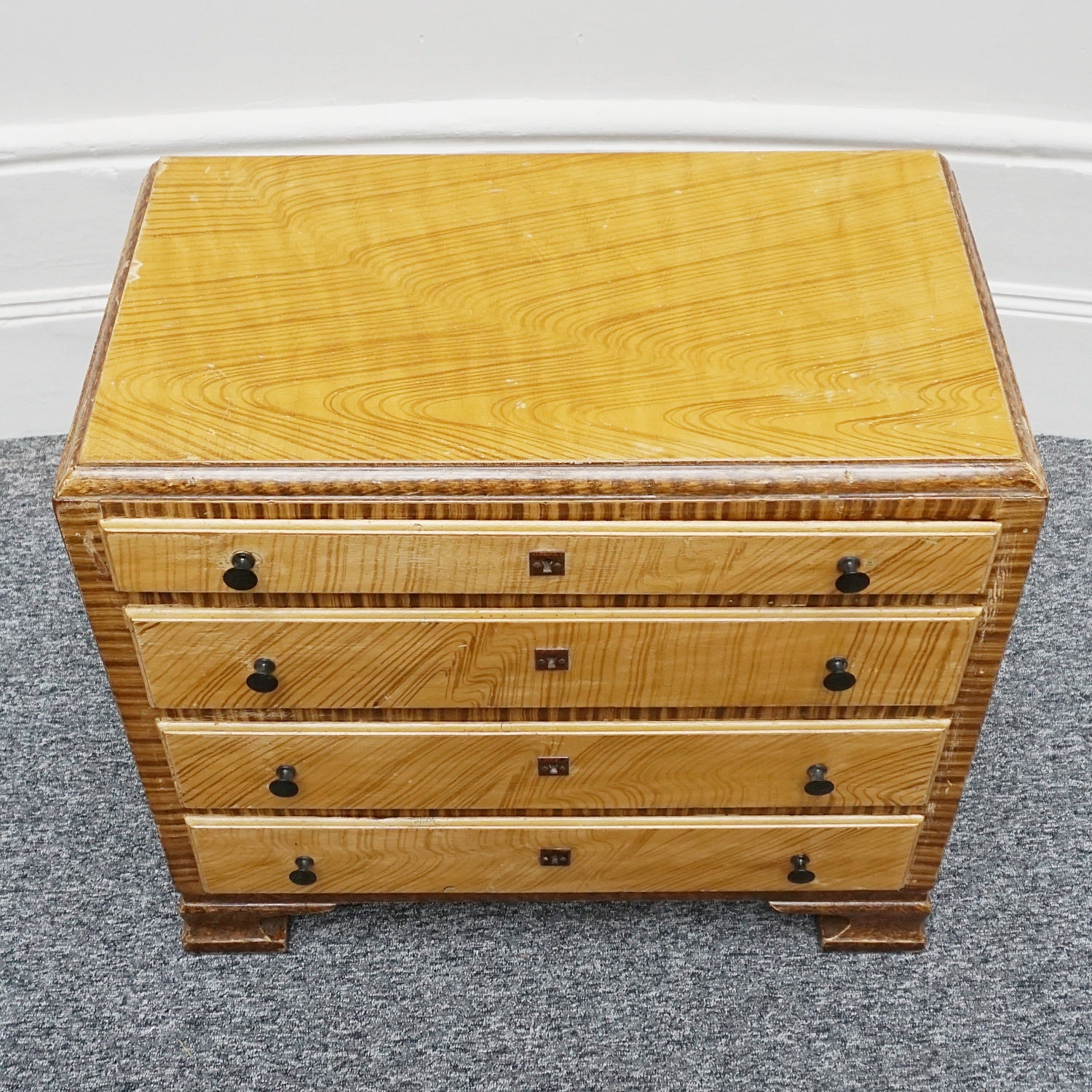 Art Deco Children's Chest of Four Drawers French Circa 1930 - Jeroen Markies Art Deco