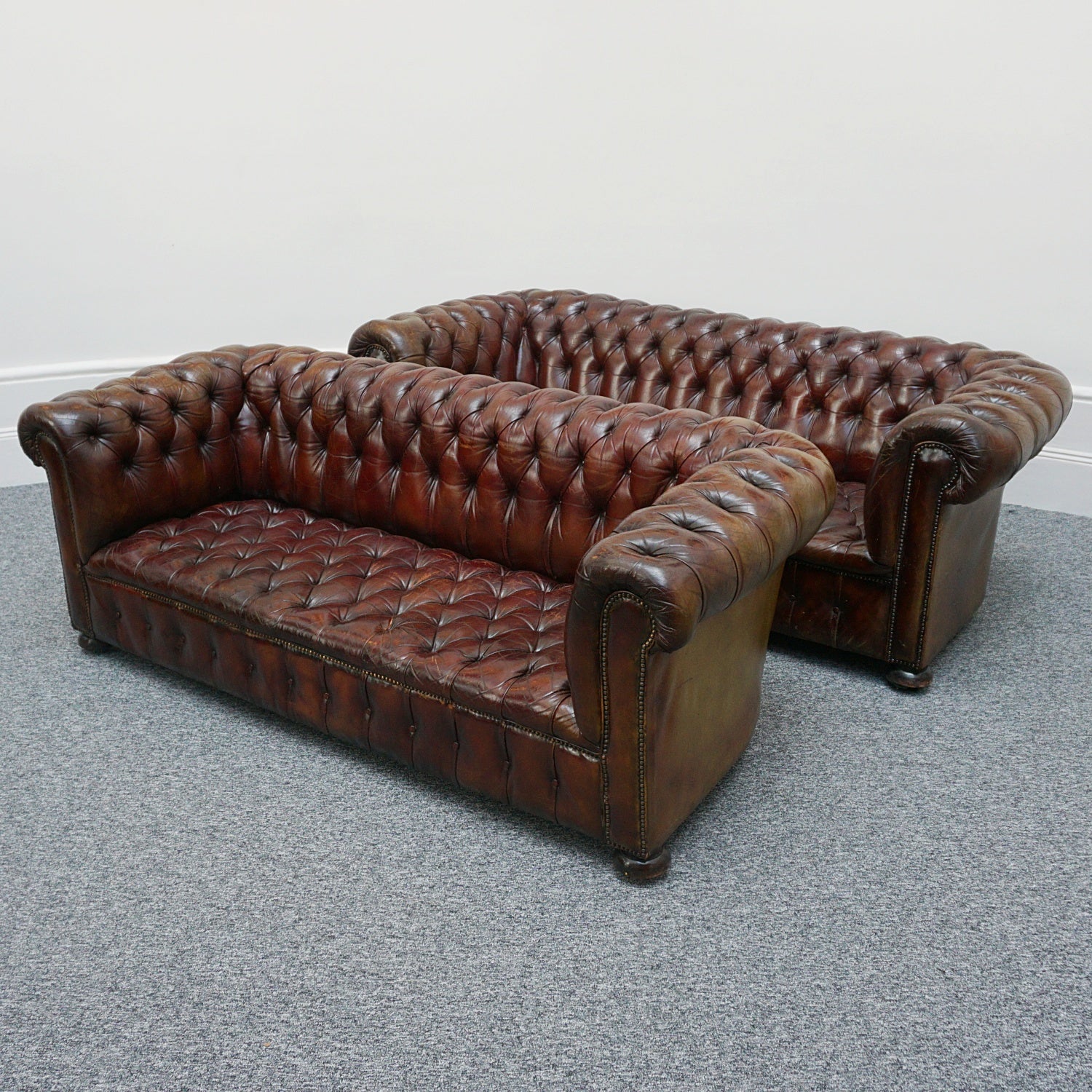 Chesterfield Sofa's - Vintage Chesterfield Sofa- Jeroen Markies Art Deco Furniture