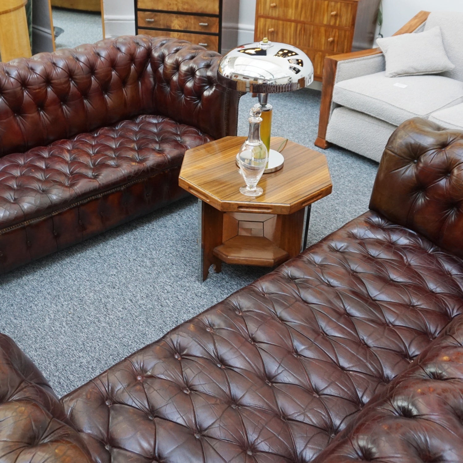 Chesterfield Sofa's - Vintage Chesterfield Sofa- Jeroen Markies Art Deco Furniture