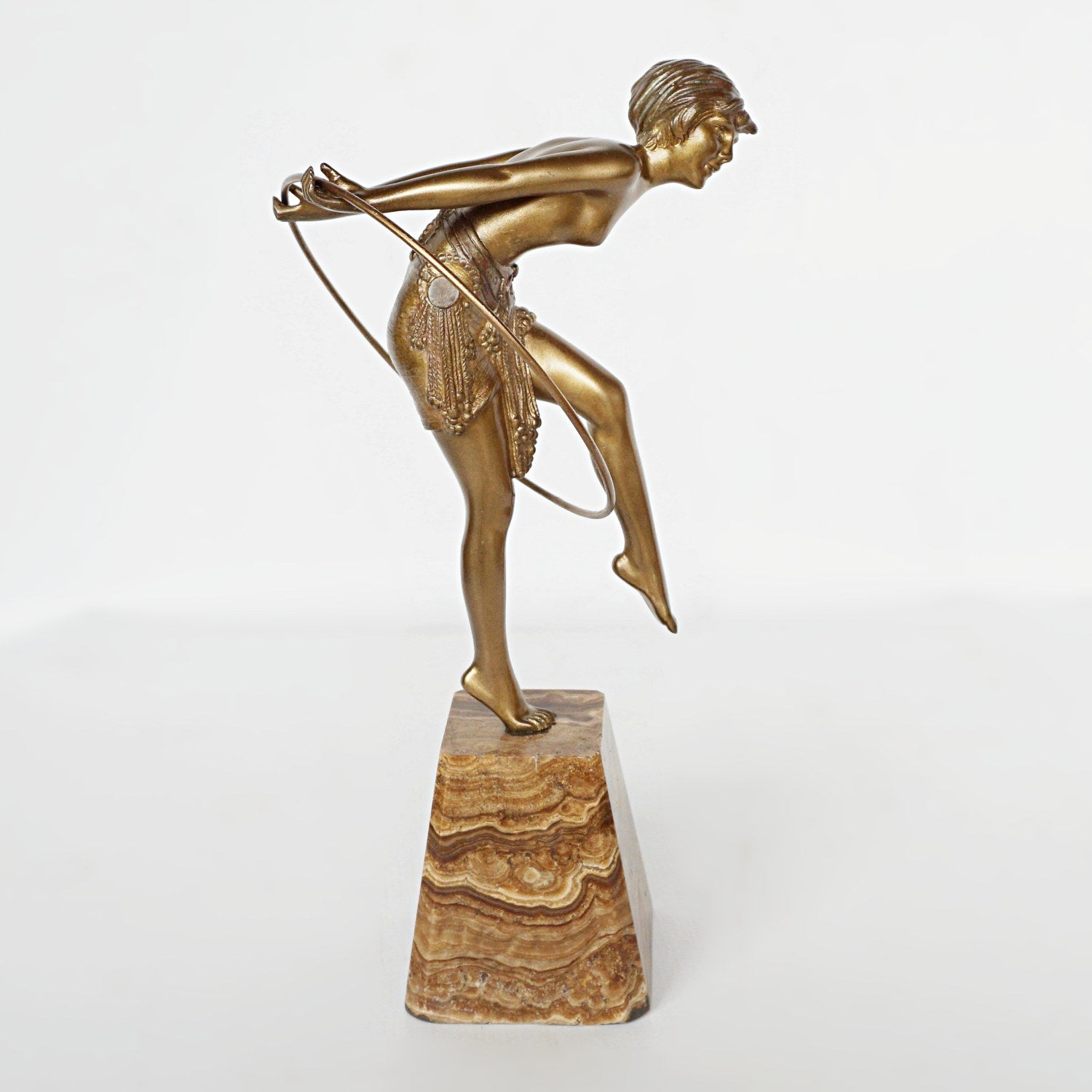 Demétre Chiparus Art Deco Bronze Sculpture Jeroen Markies Art Deco