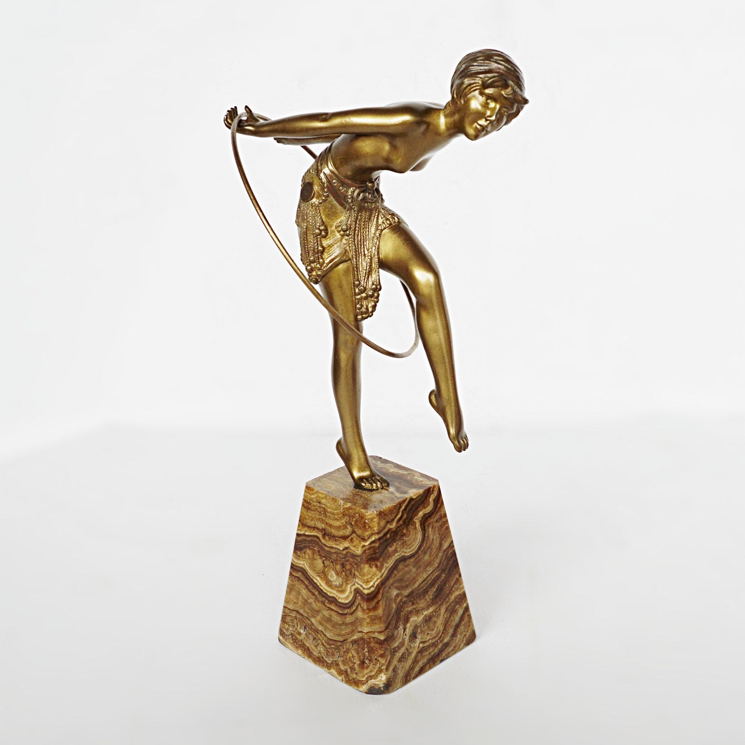 Demétre Chiparus Art Deco Bronze Sculpture Jeroen Markies Art Deco