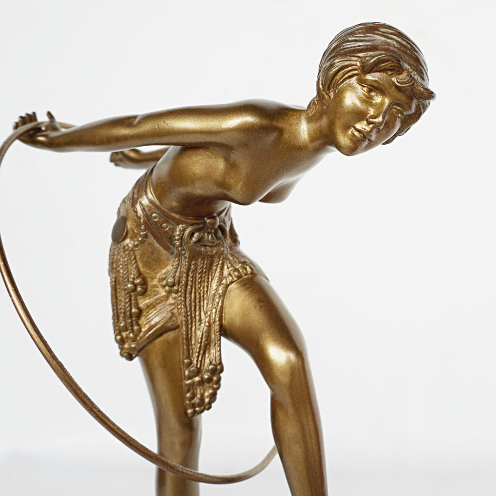 Demétre Chiparus Art Deco Bronze Sculpture Jeroen Markies Art Deco