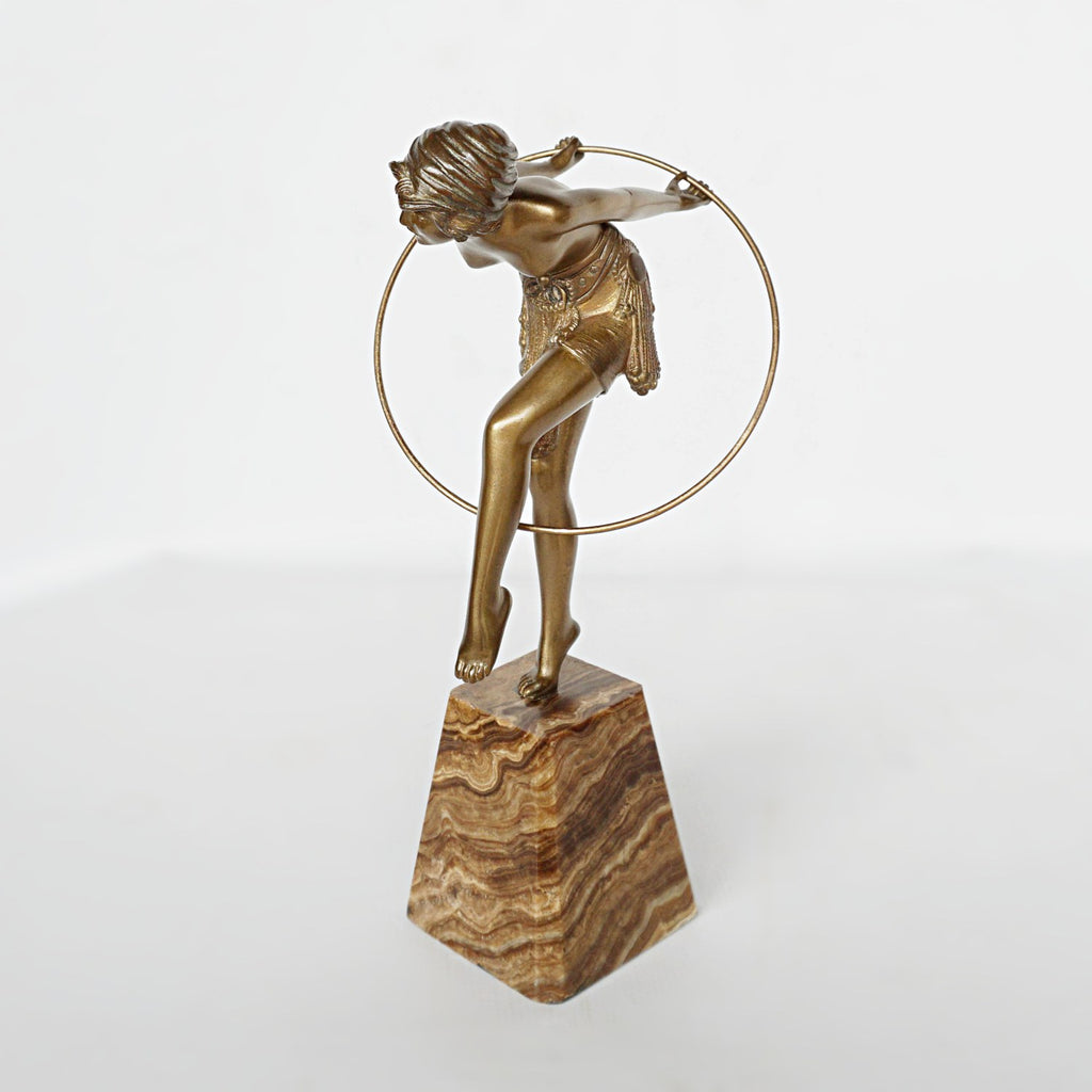 Demétre Chiparus Art Deco Bronze Sculpture Jeroen Markies Art Deco