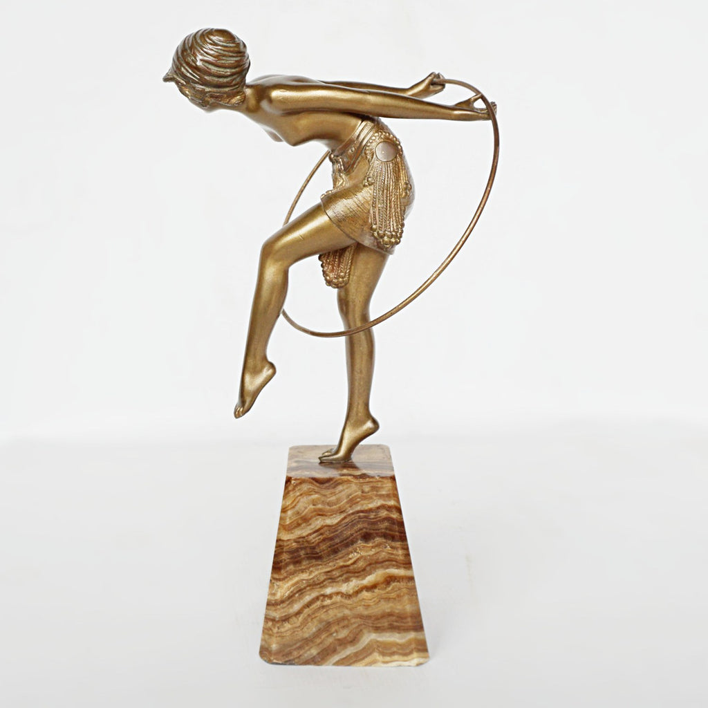 Demétre Chiparus Art Deco Bronze Sculpture Jeroen Markies Art Deco