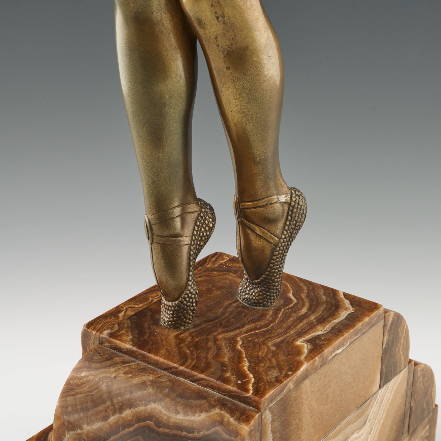 'Vedette' Large Art Deco Bronze Sculpture by Demetre Chiparus ' Jeroen Markies Art Deco
