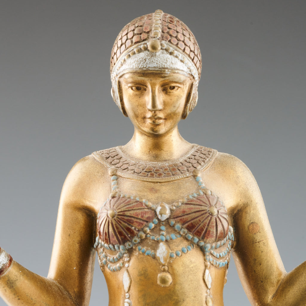 Original Rare and Fine Example of a Dancer by Demetre Chiparus - Jeroen Markies Art Deco