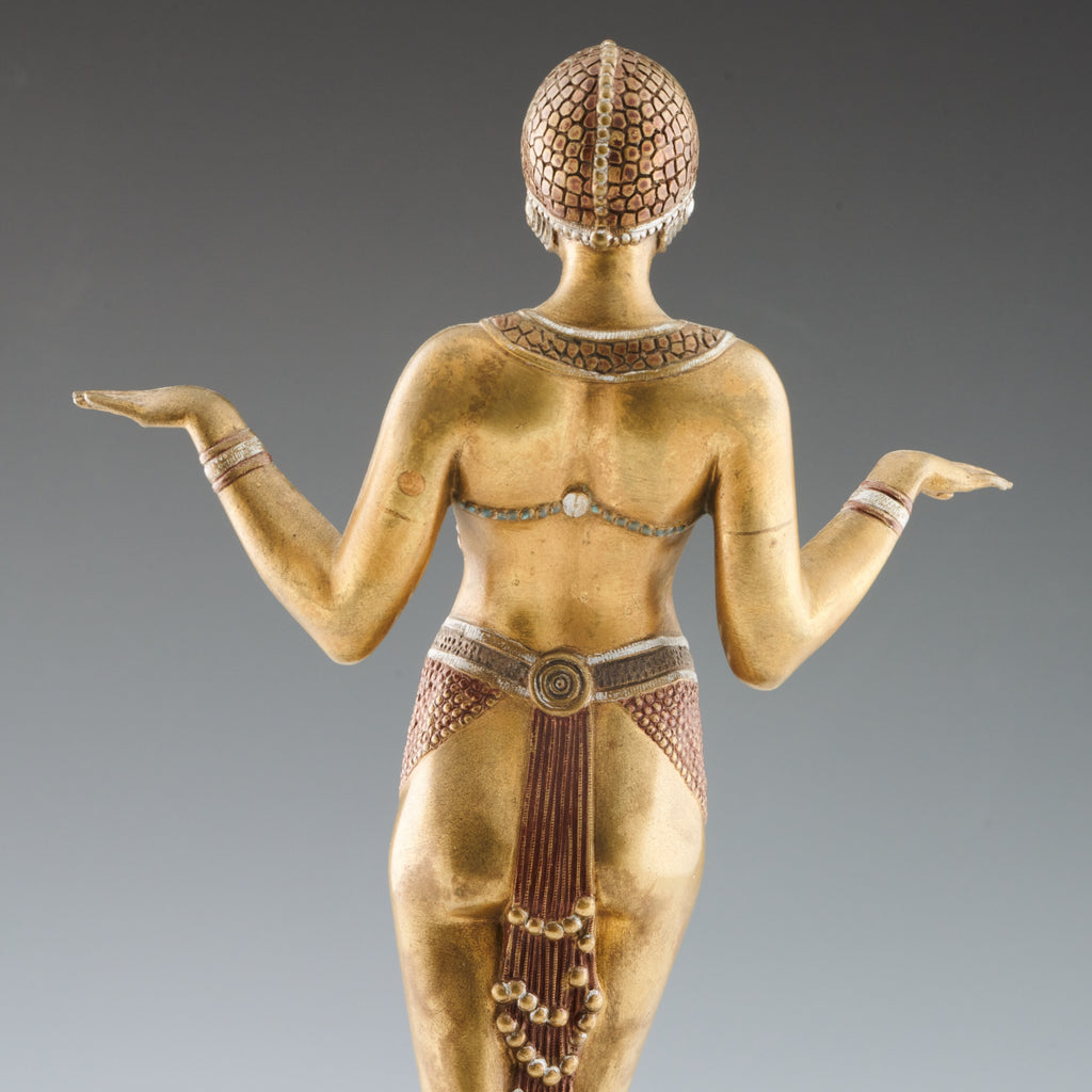Original Rare and Fine Example of a Dancer by Demetre Chiparus - Jeroen Markies Art Deco