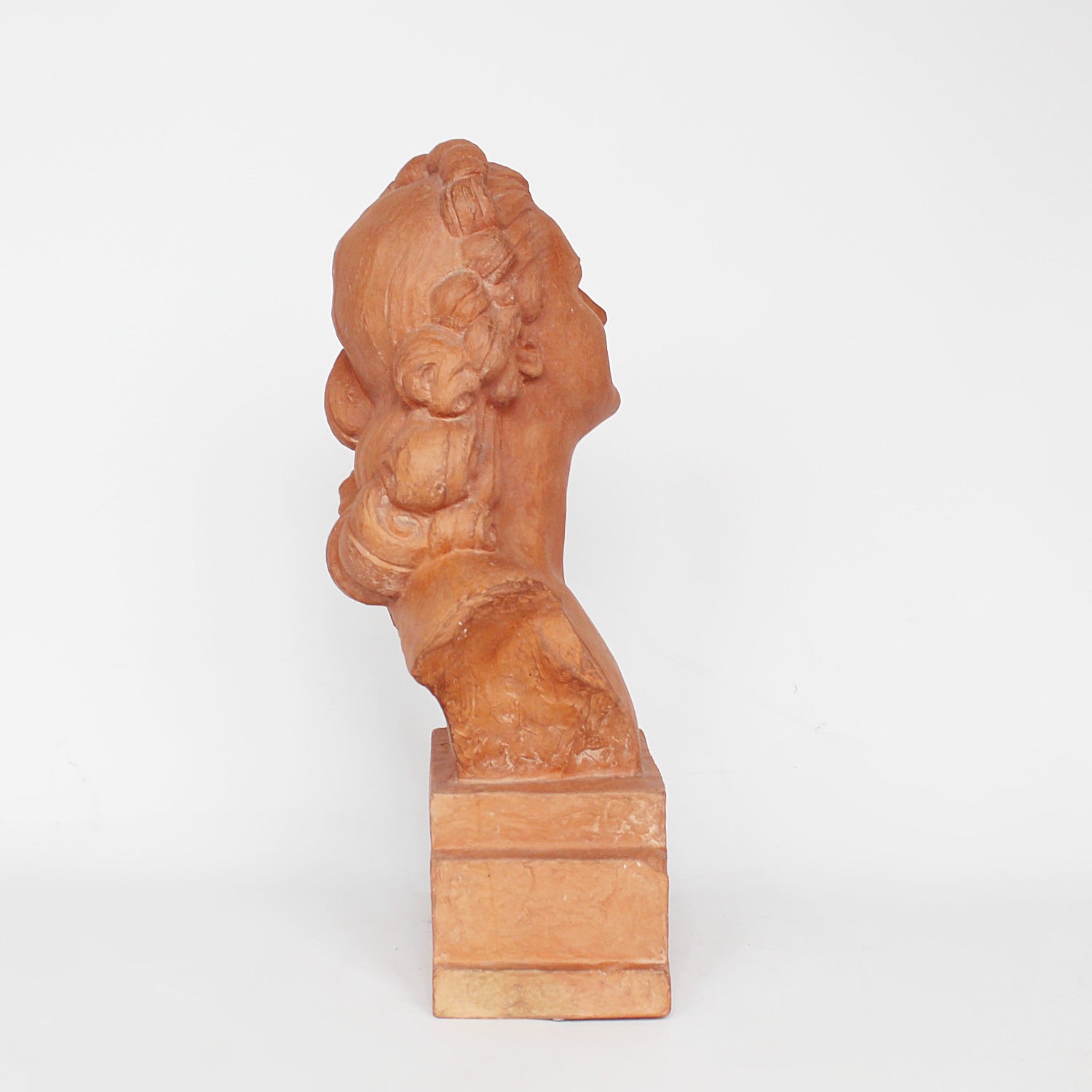 Demetre Chiparus Art Deco terracotta bust circa 1925