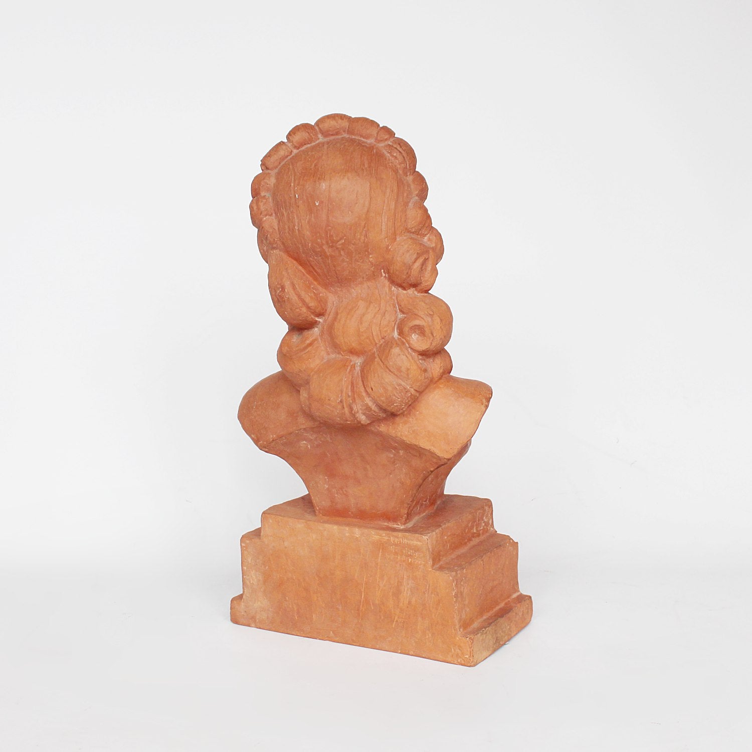 Demetre Chiparus Art Deco terracotta bust circa 1925