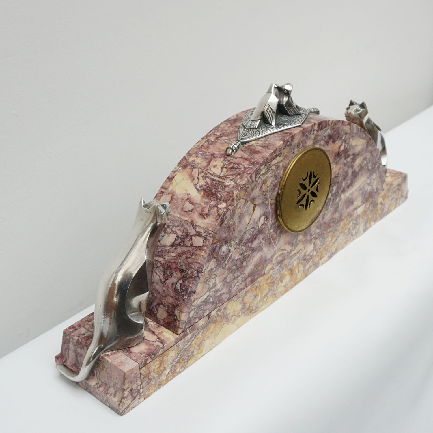 An Art Deco cubist clock attributed to George Lavroff - Jeroen Markies Art Deco