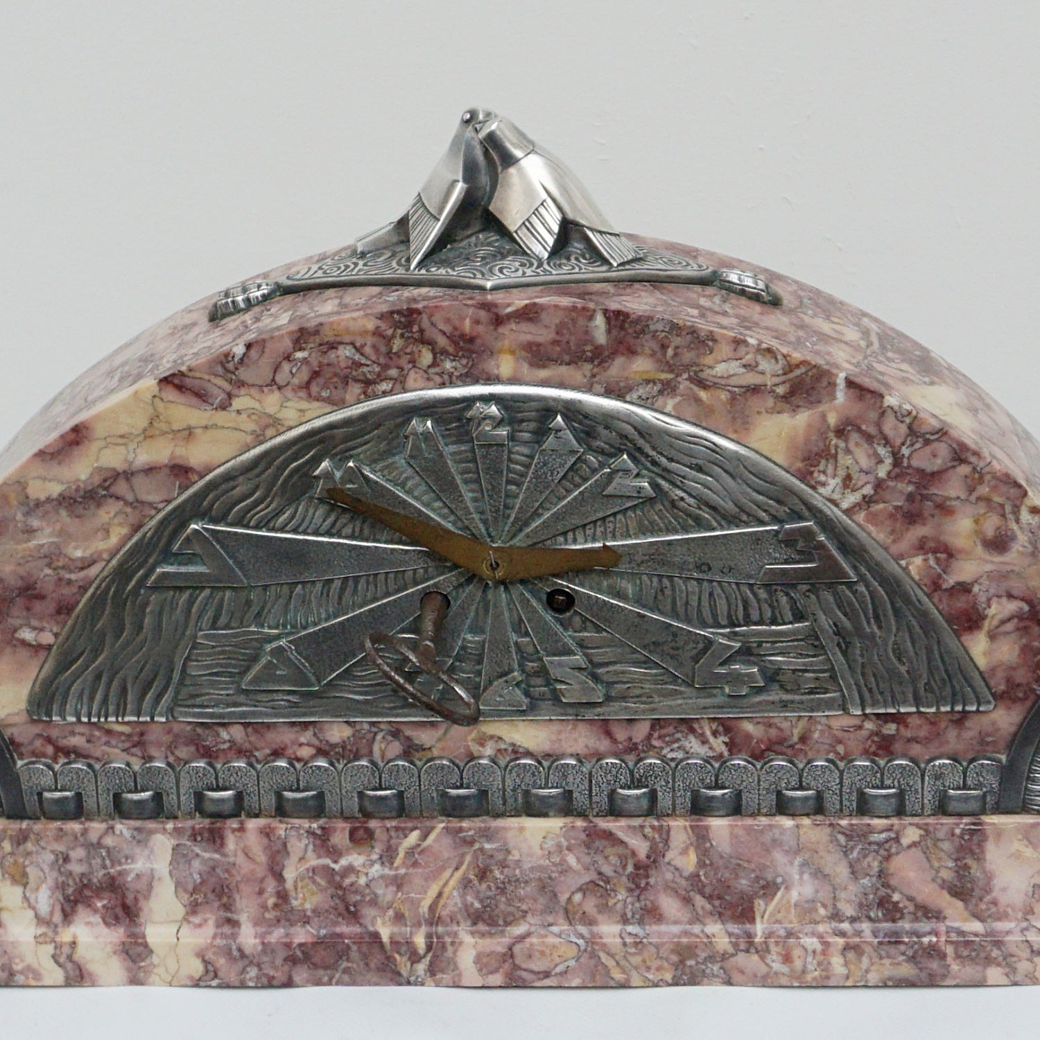 An Art Deco cubist clock attributed to George Lavroff - Jeroen Markies Art Deco